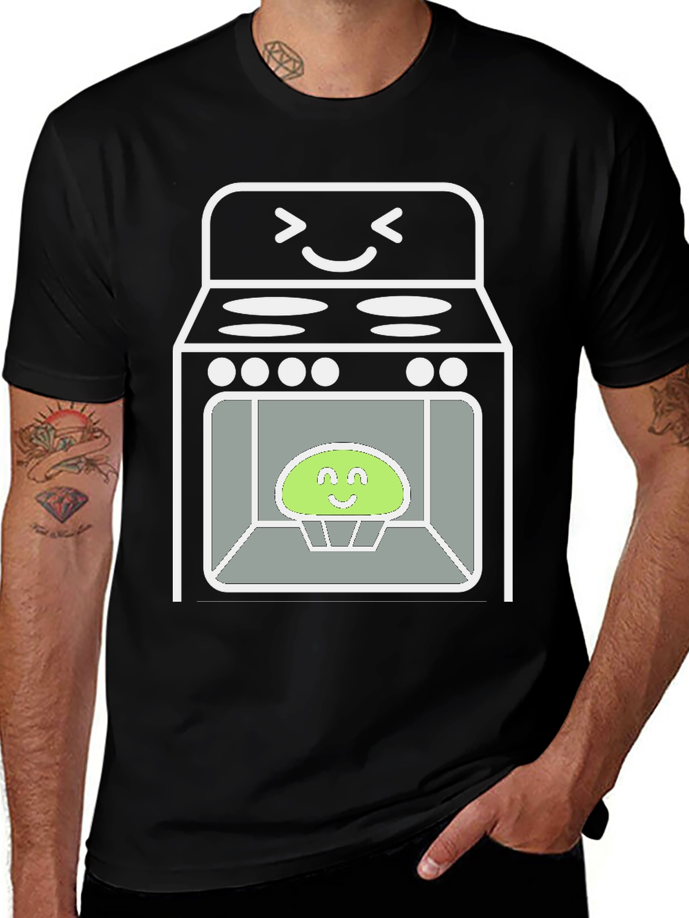 Funny Oven & Muffin T-Shirt