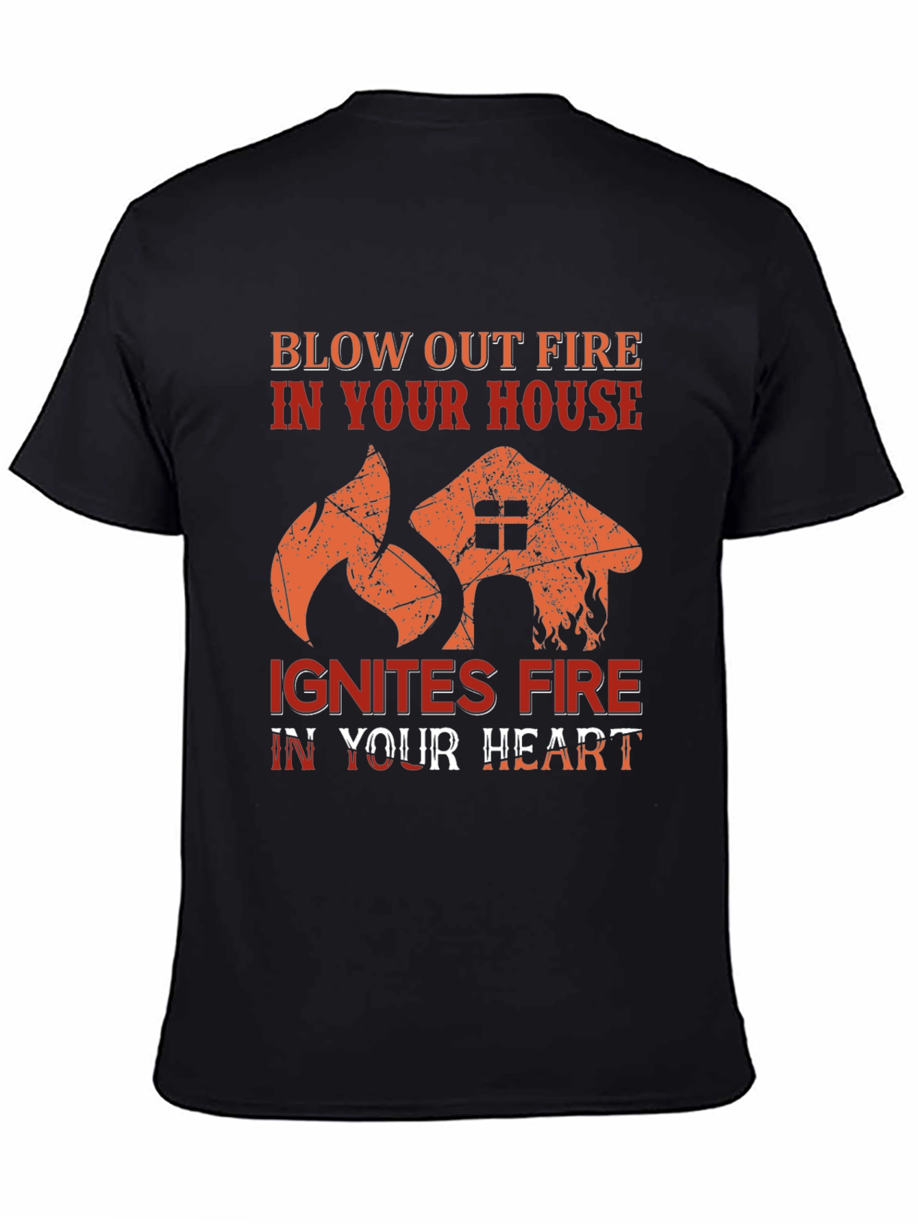 Blow Out Fire Graphic Tee