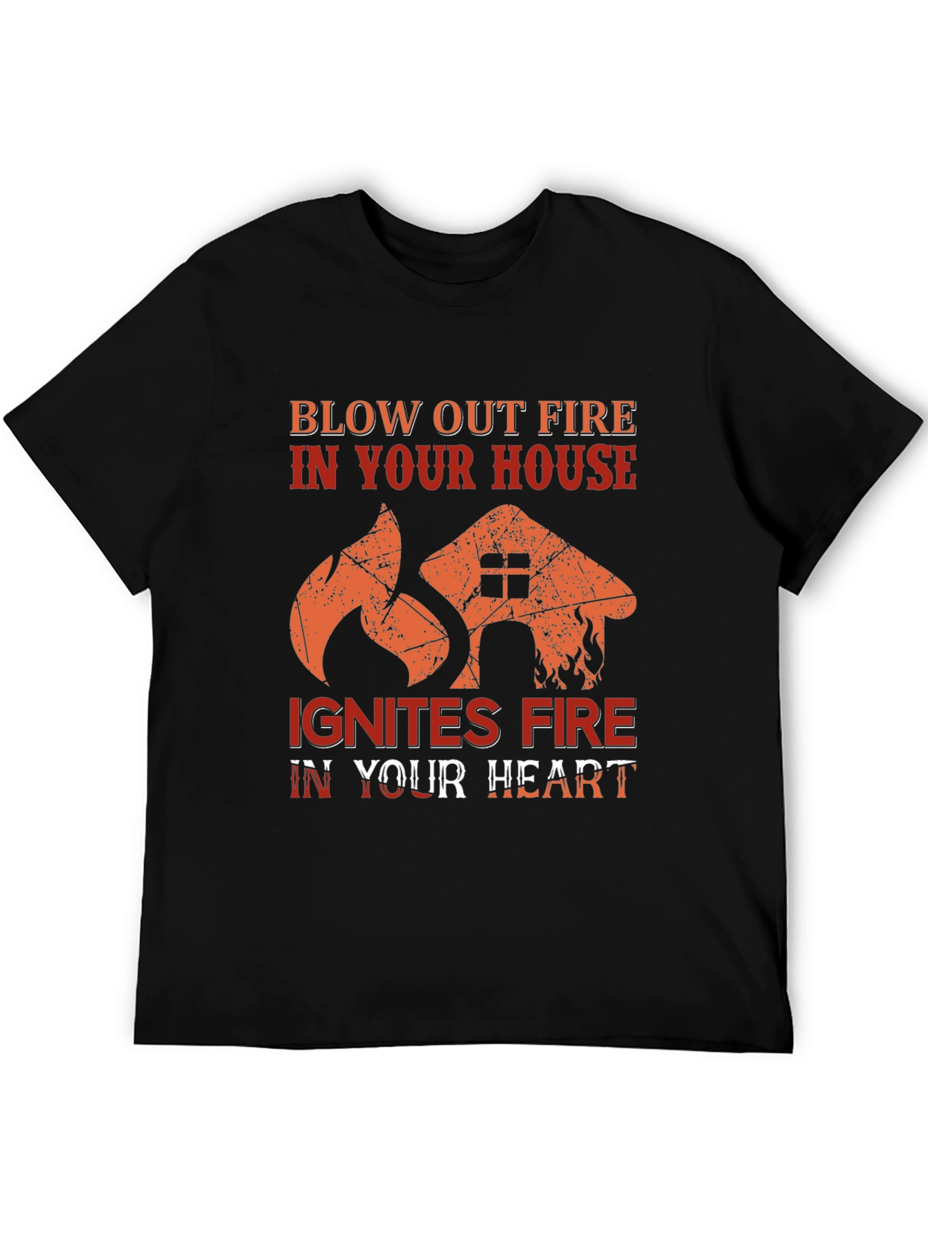Blow Out Fire Graphic Tee