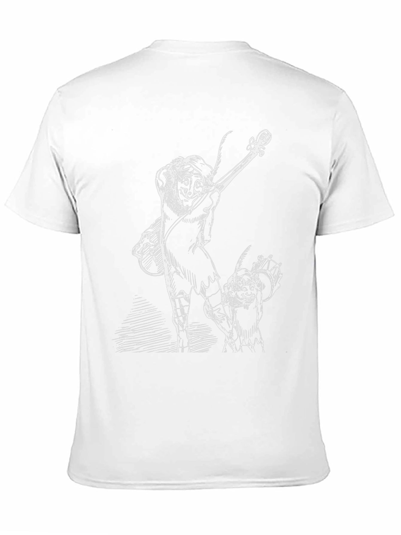 Musician Graphic Tee - Black Cotton T-Shirt