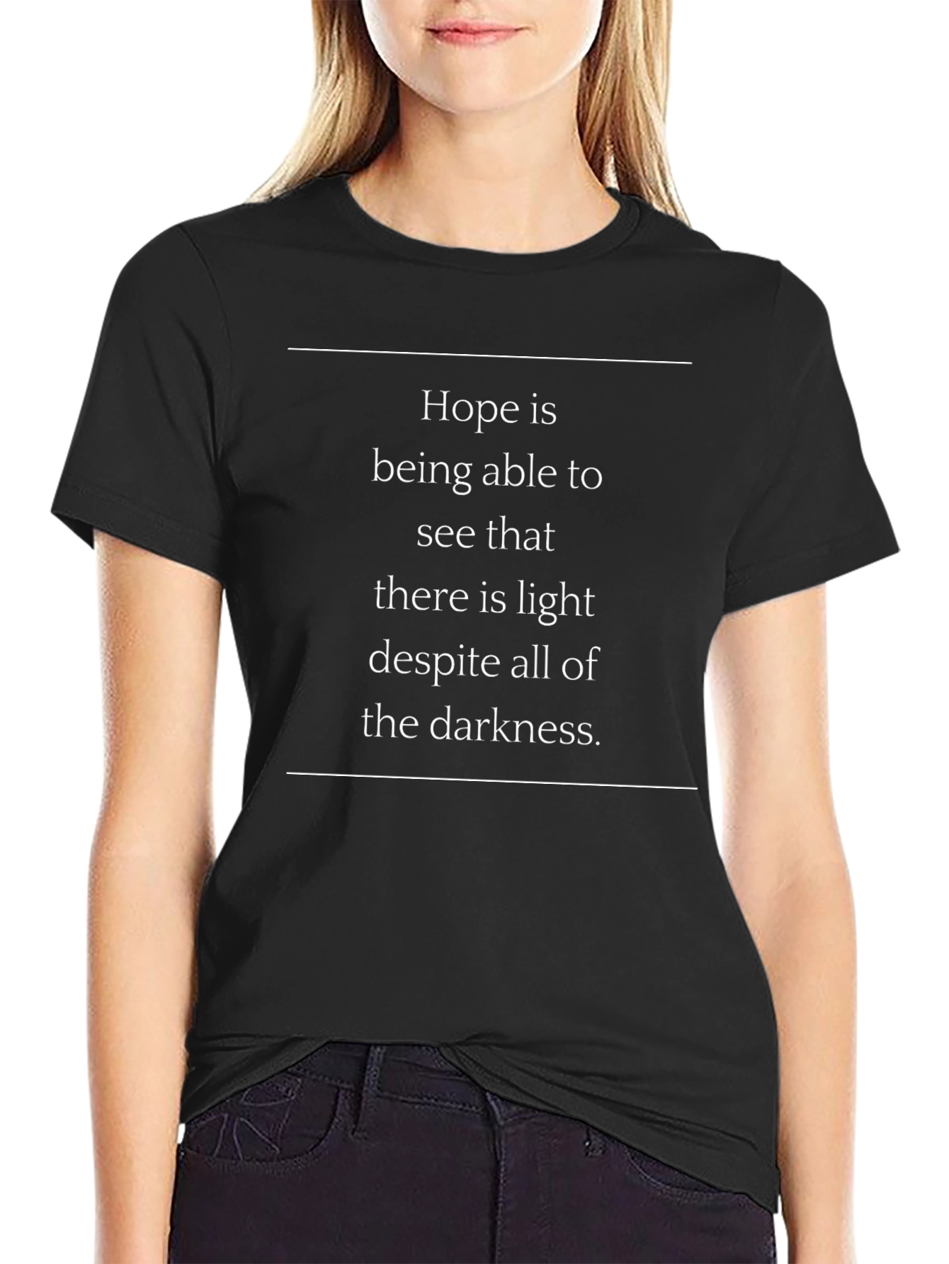 Inspirational Hope T-Shirt: See the Light