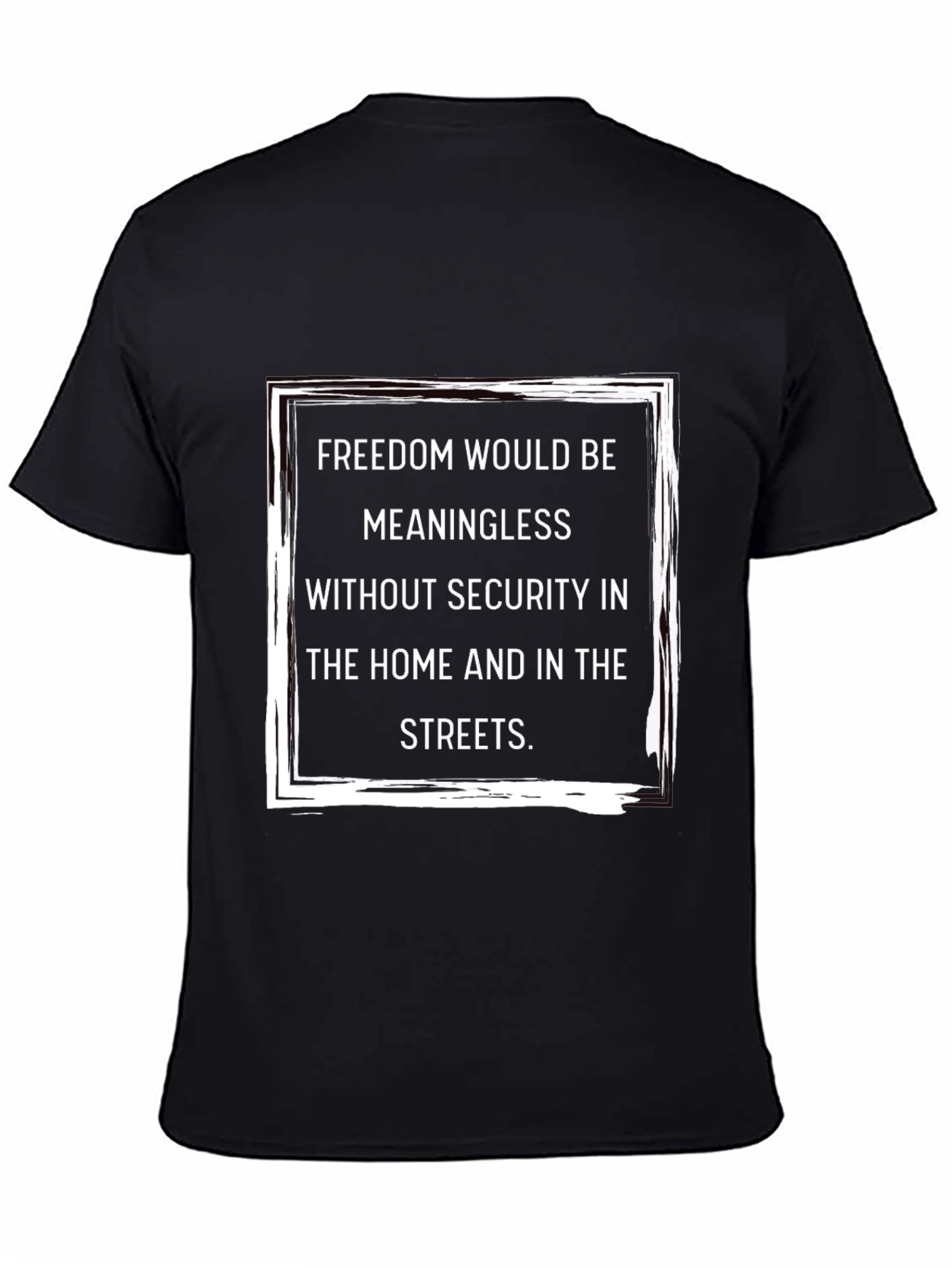 Freedom & Security Graphic T-Shirt - Menswear