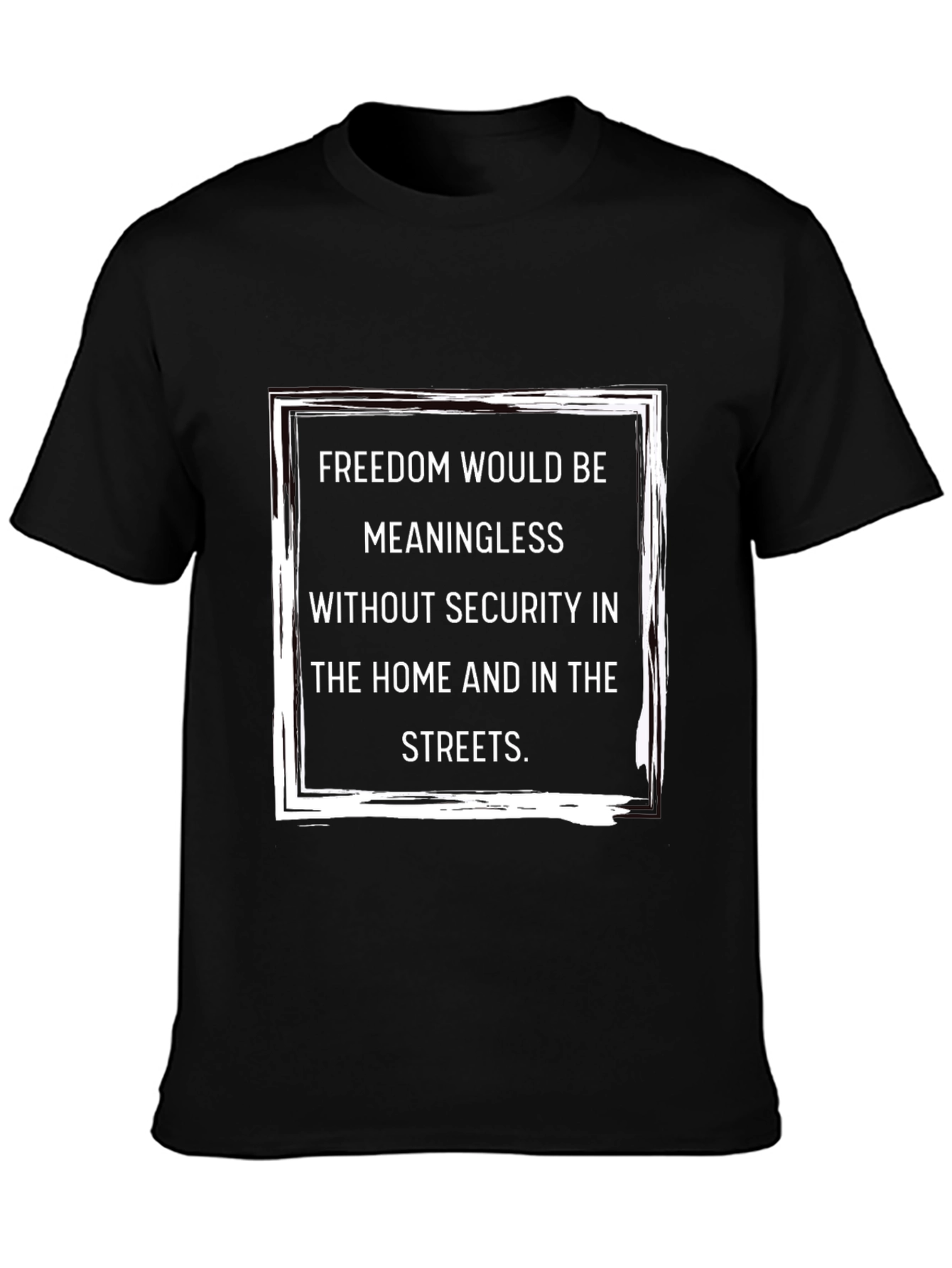 Freedom & Security Graphic T-Shirt - Menswear