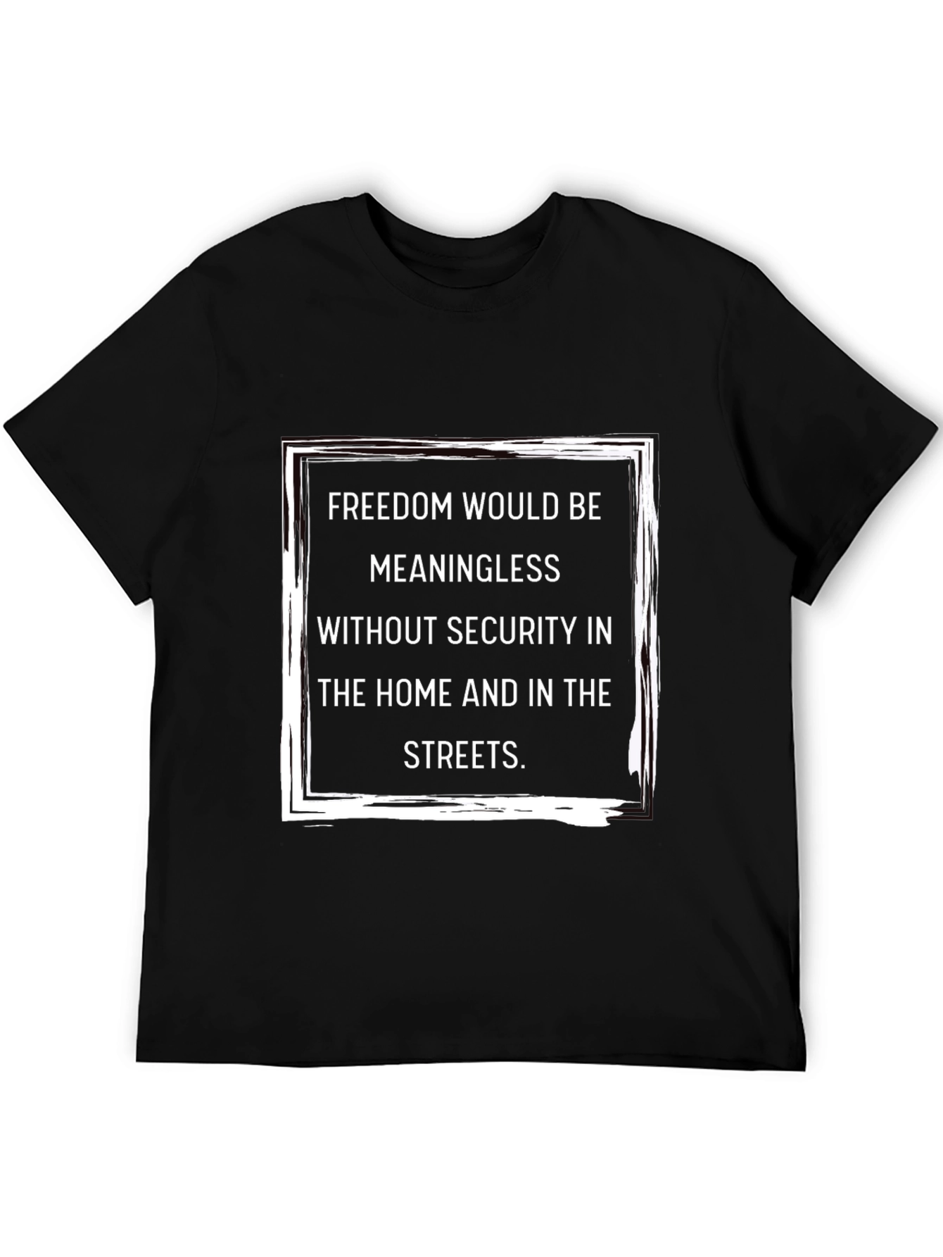 Freedom & Security Graphic T-Shirt - Menswear