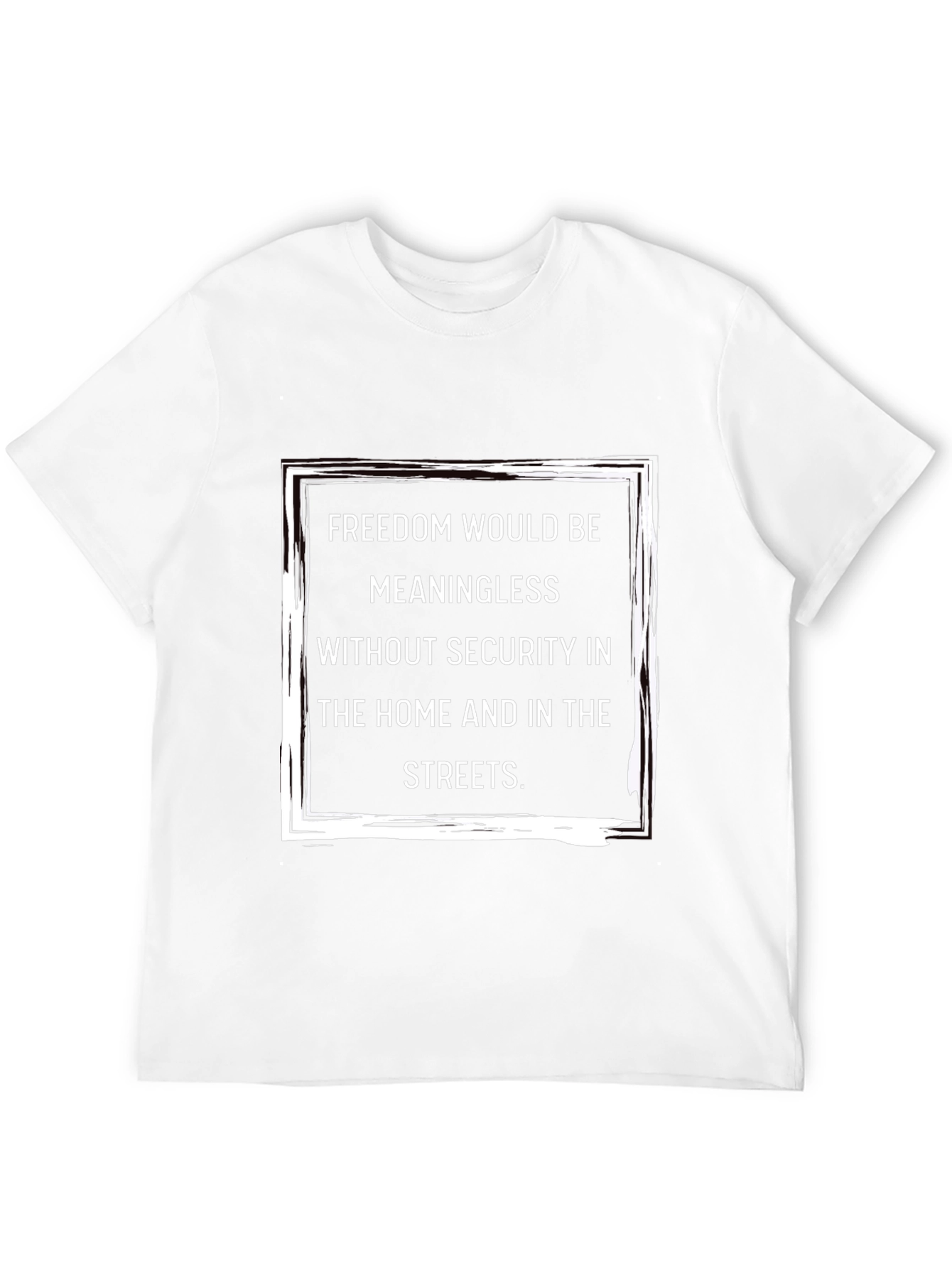 Freedom & Security Graphic T-Shirt - Menswear