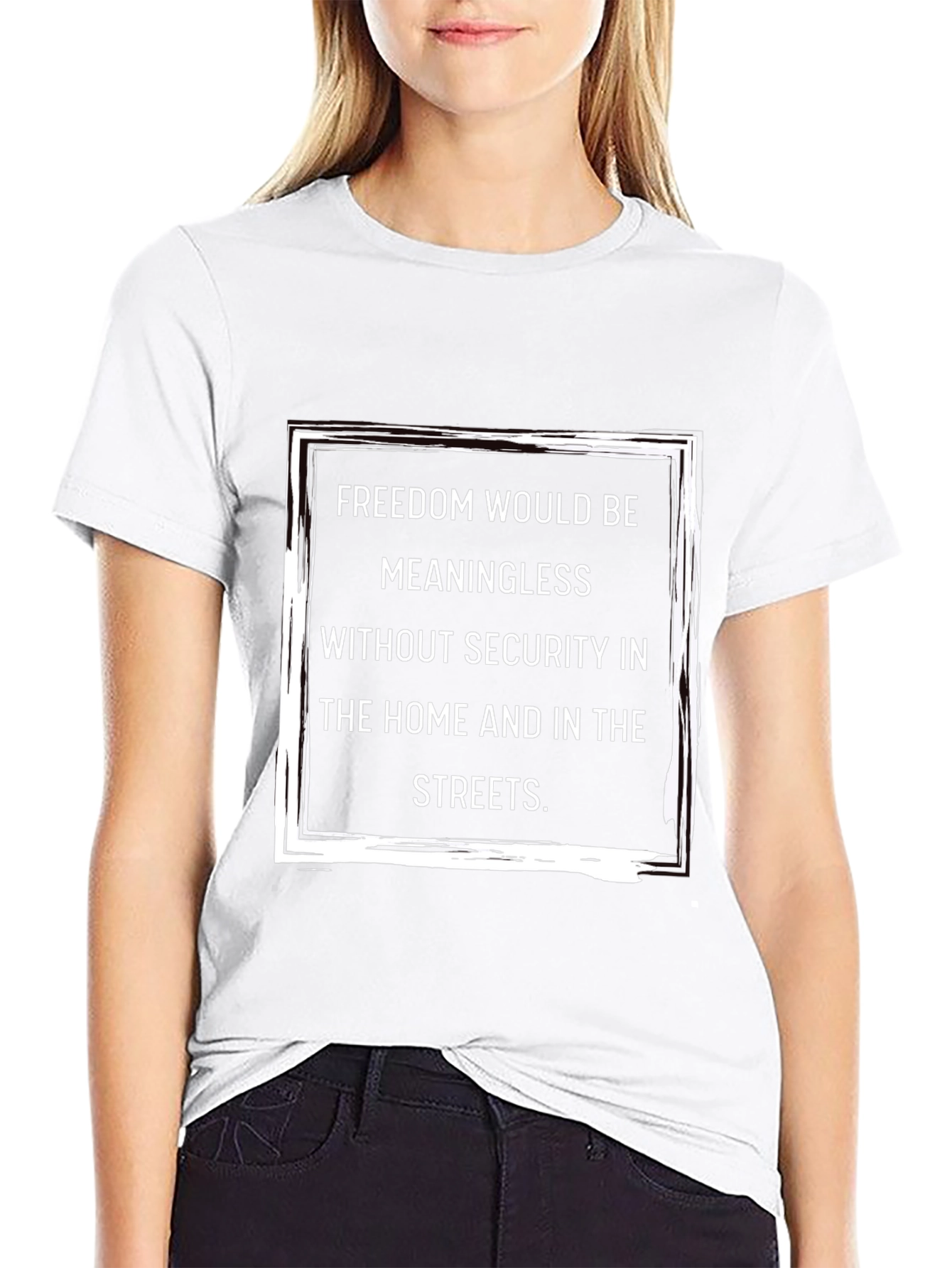Freedom & Security Graphic T-Shirt - Menswear