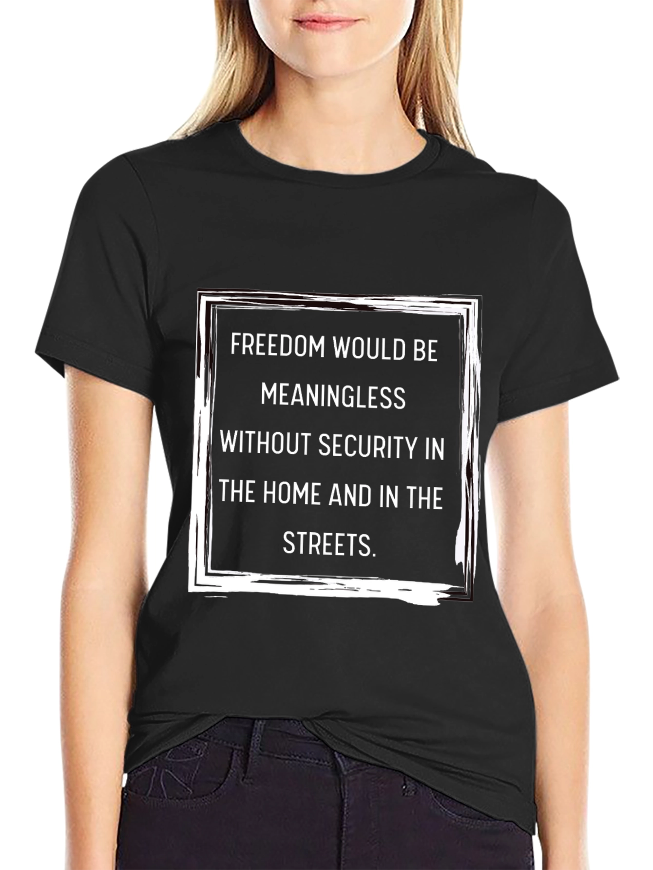 Freedom & Security Graphic T-Shirt - Menswear