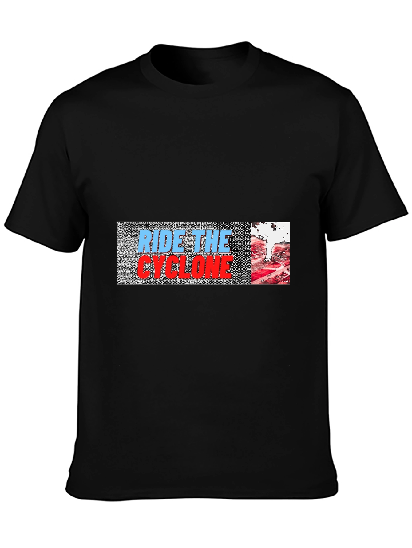 Ride the Cyclone Graphic Tee - Black