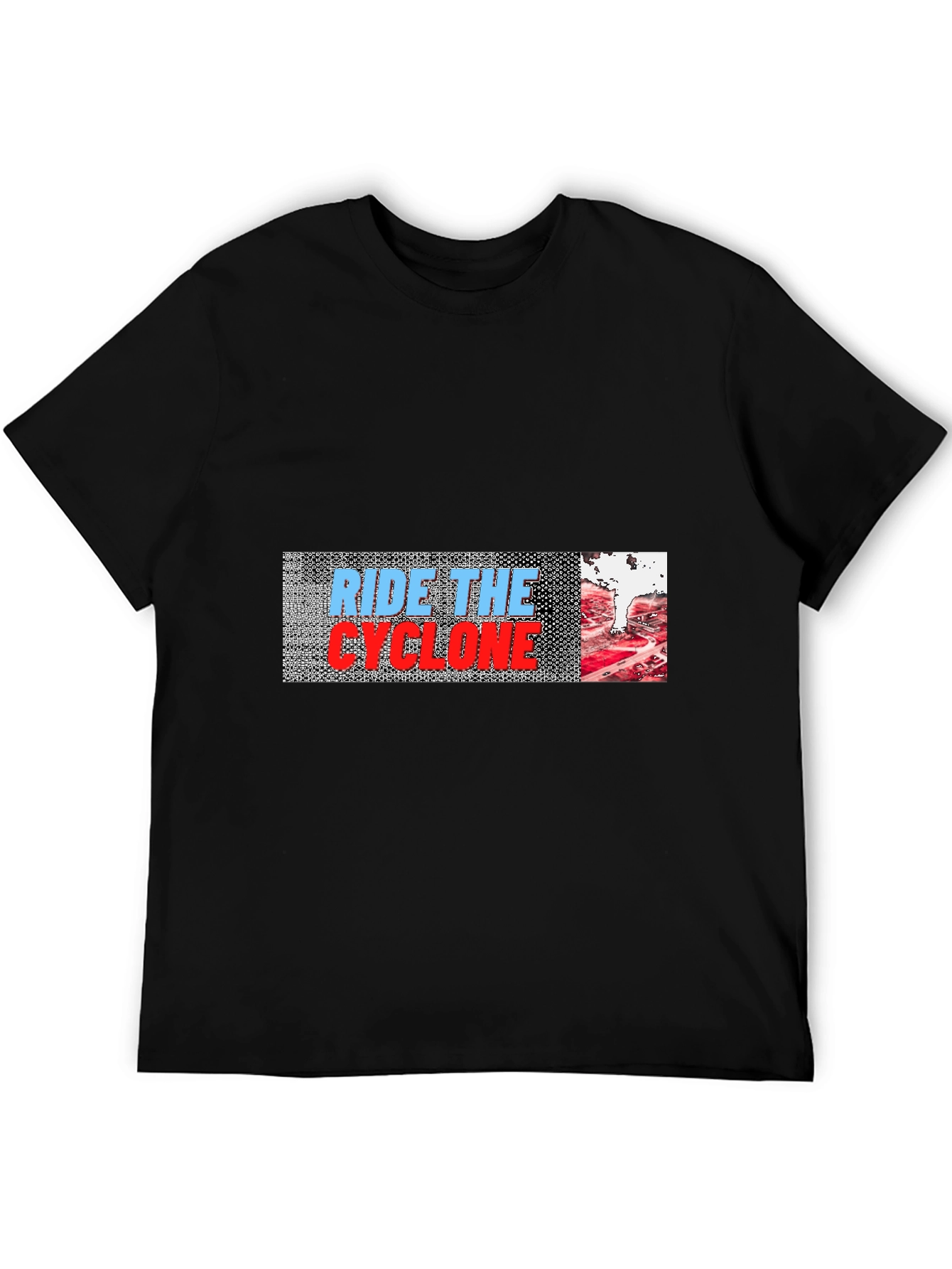 Ride the Cyclone Graphic Tee - Black