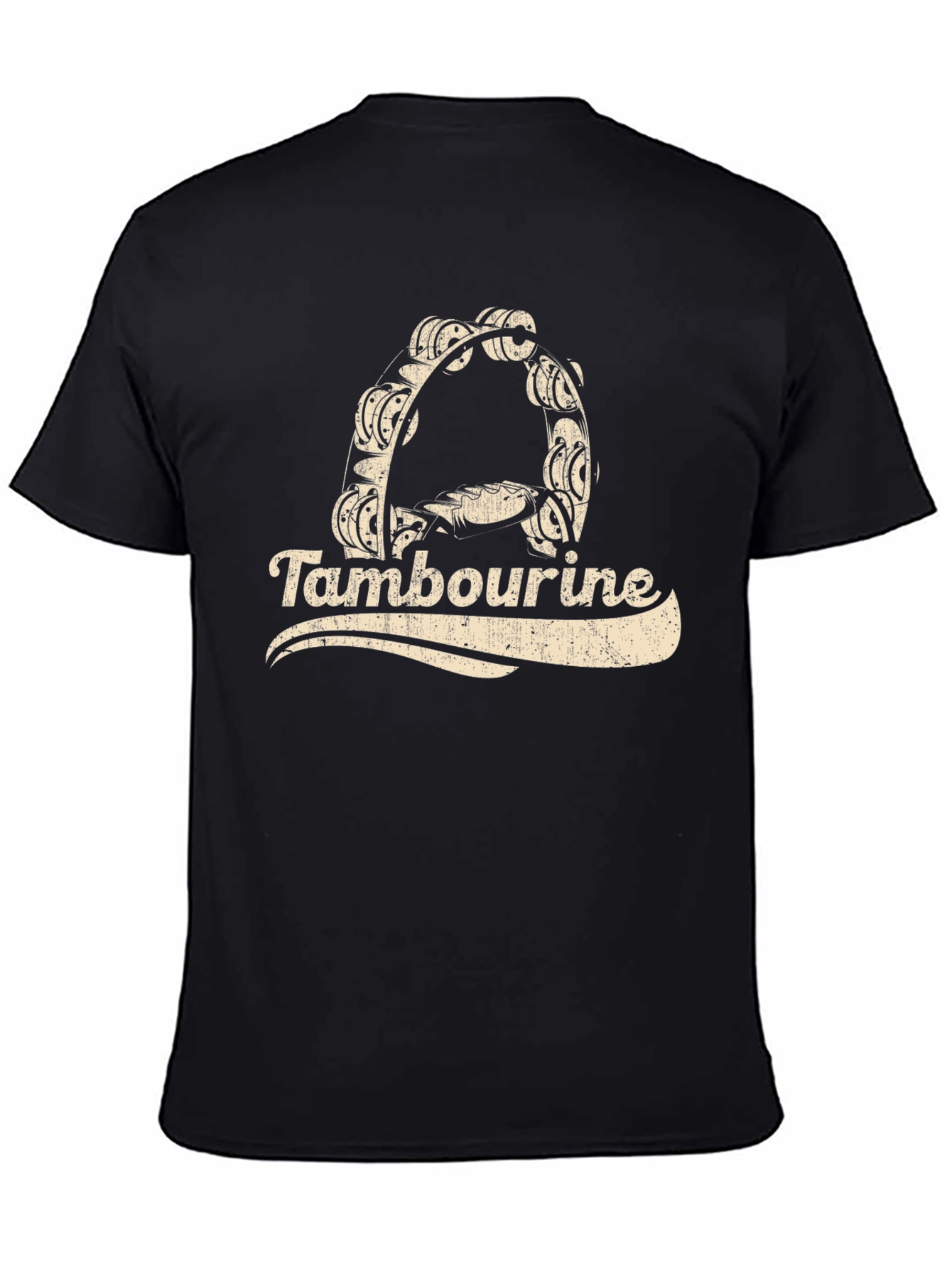 Retro Tambourine Music T-Shirt