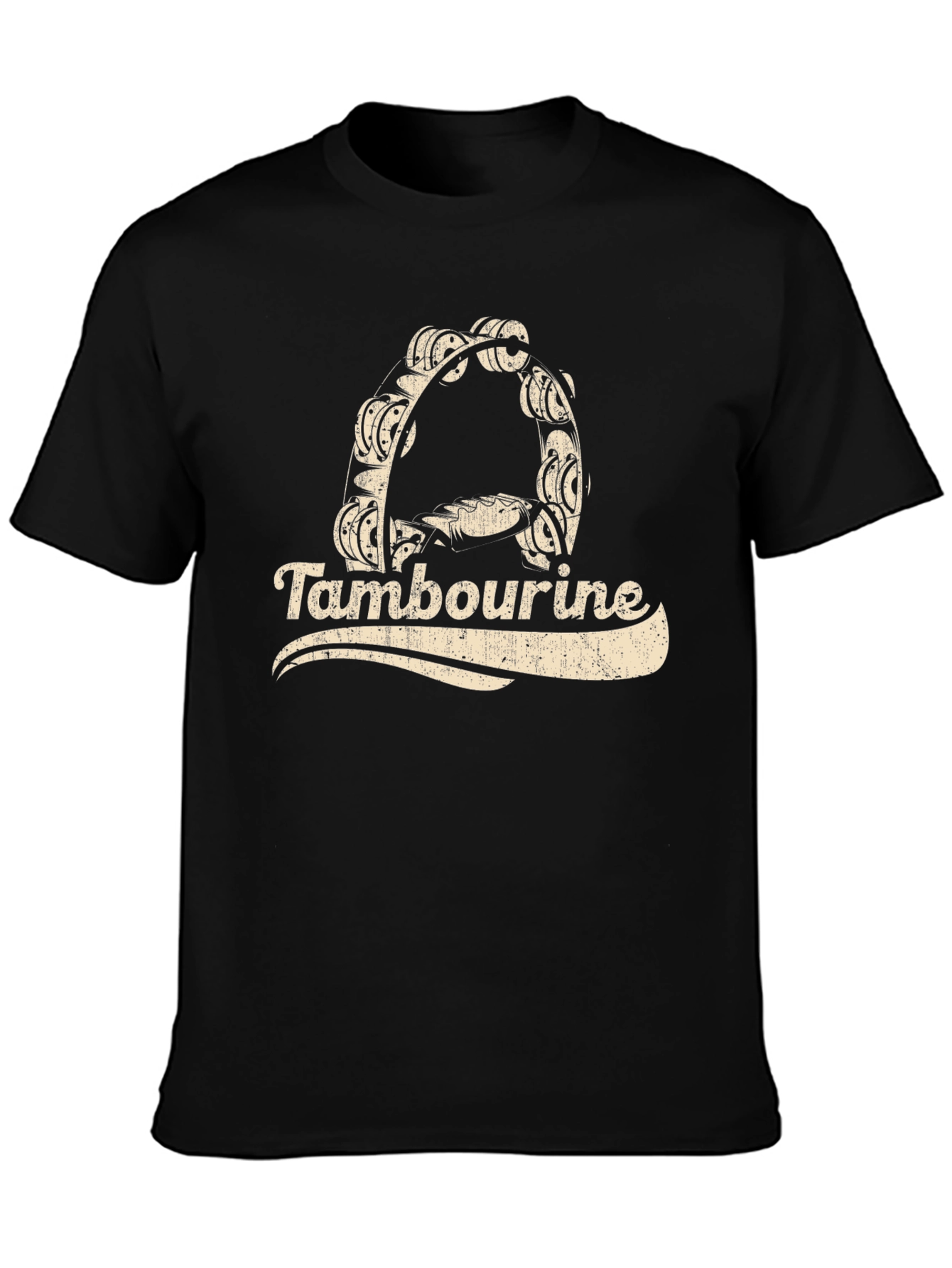Retro Tambourine Music T-Shirt