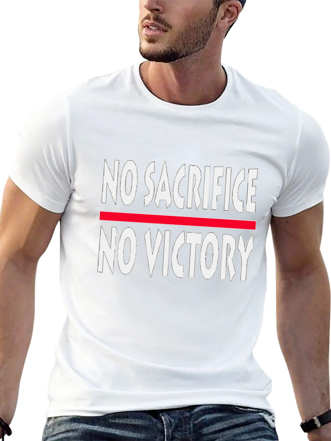 No Sacrifice No Victory Graphic Tee