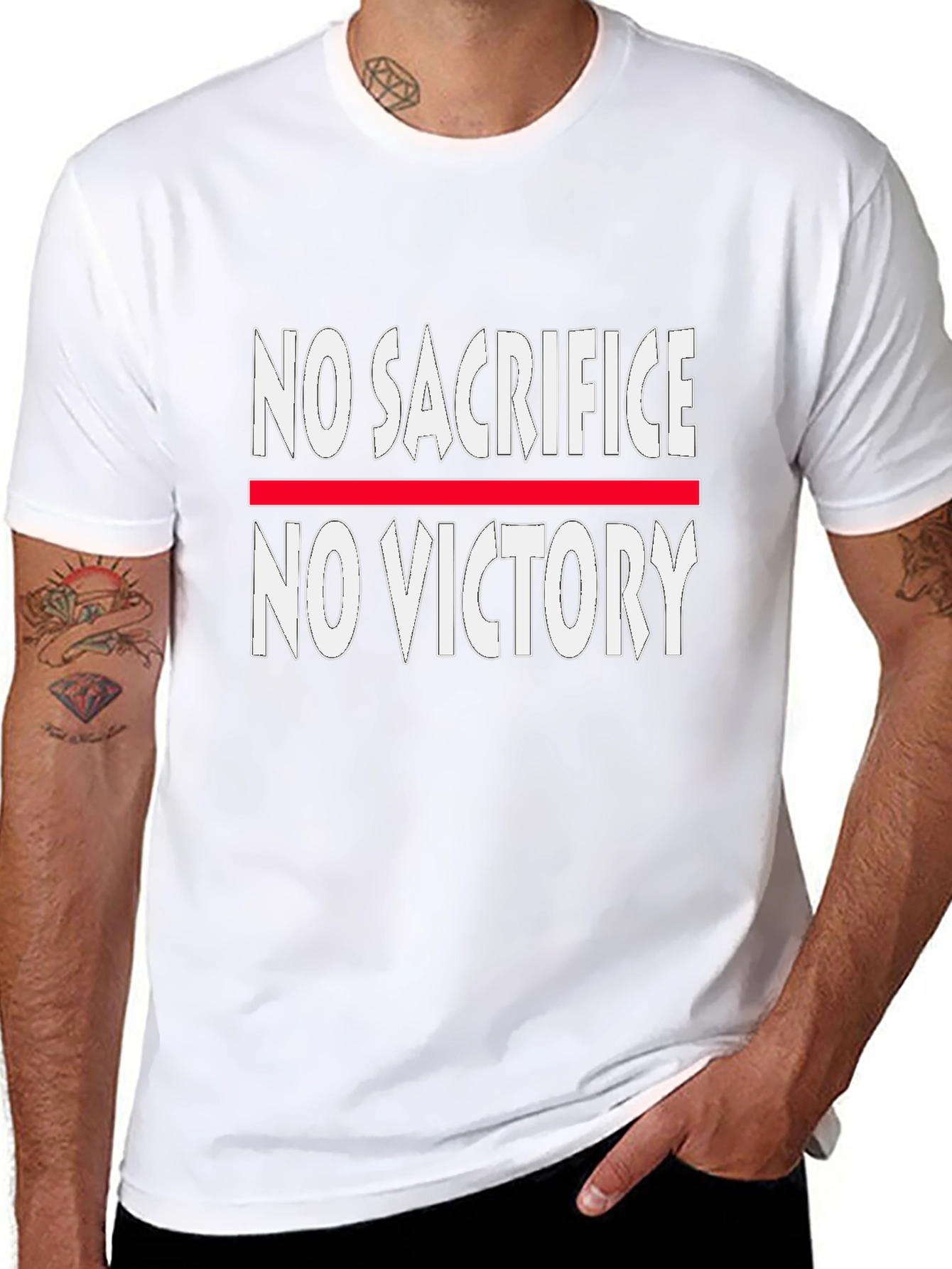 No Sacrifice No Victory Graphic Tee