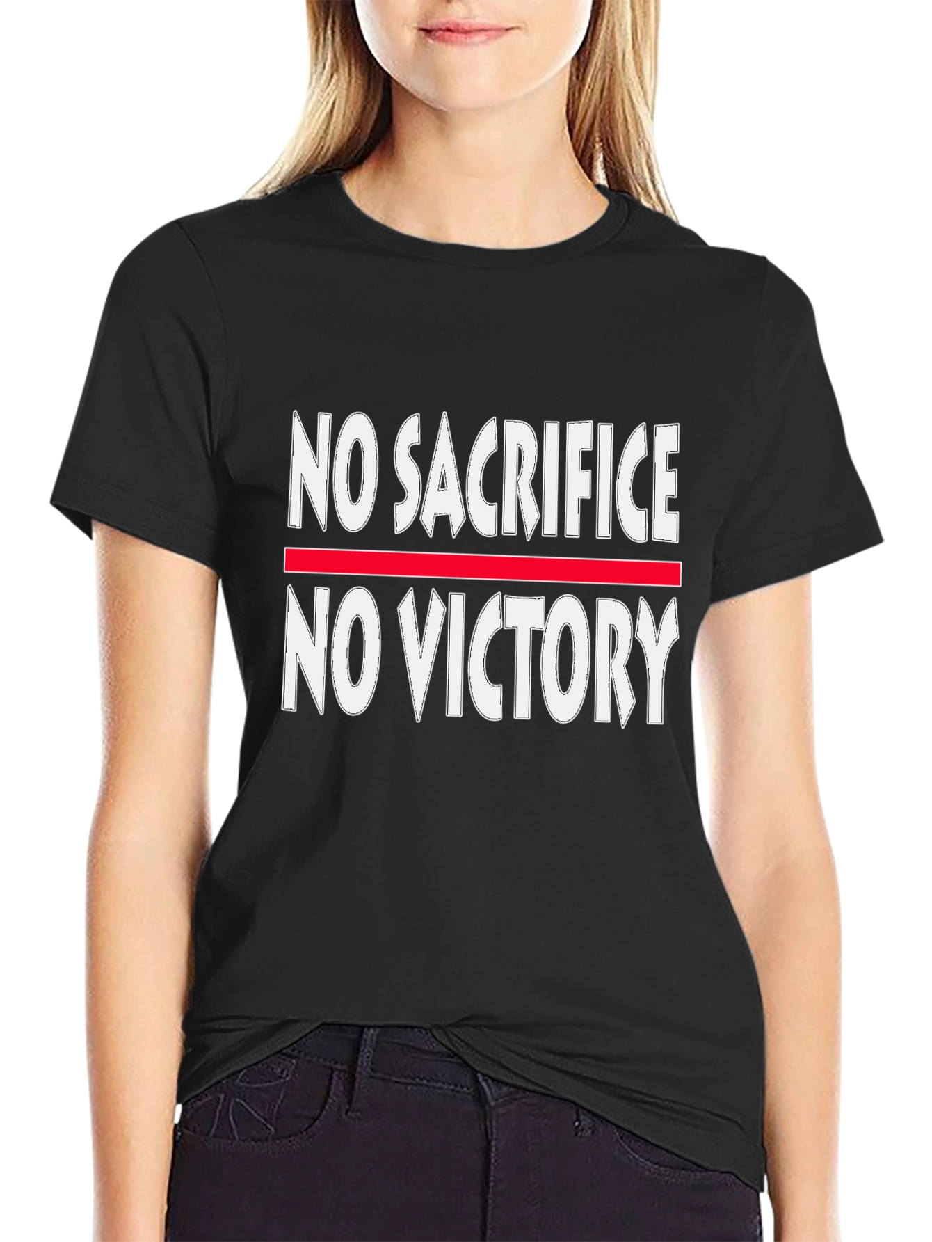 No Sacrifice No Victory Graphic Tee