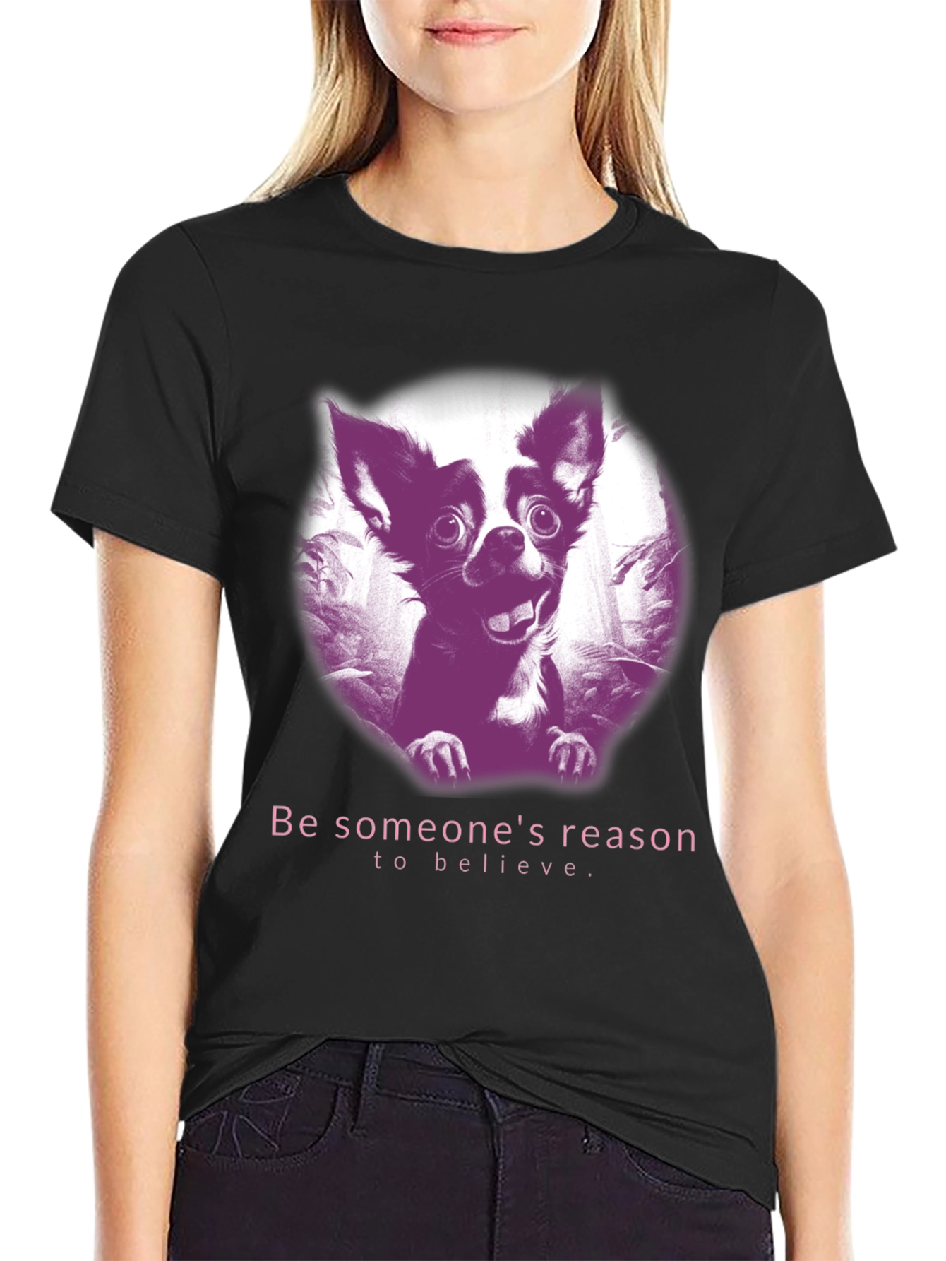 Dog Believe Graphic Tee