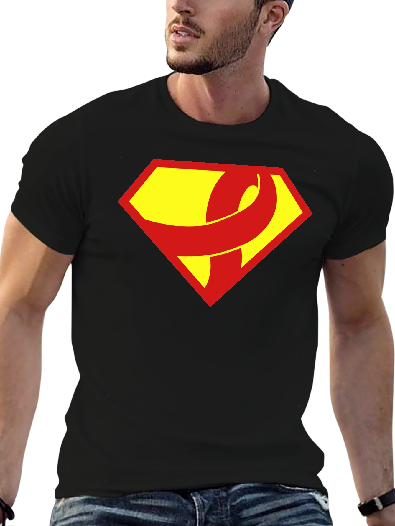 Superman Ribbon Awareness T-Shirt