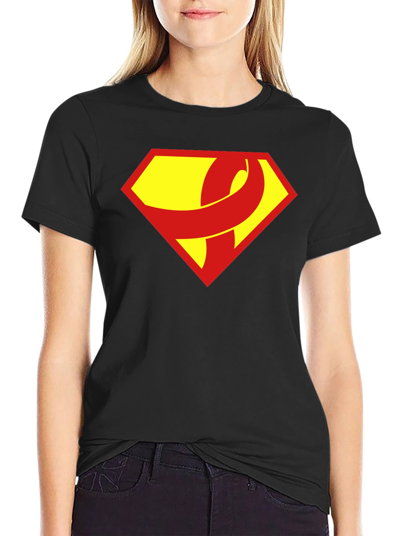 Superman Ribbon Awareness T-Shirt