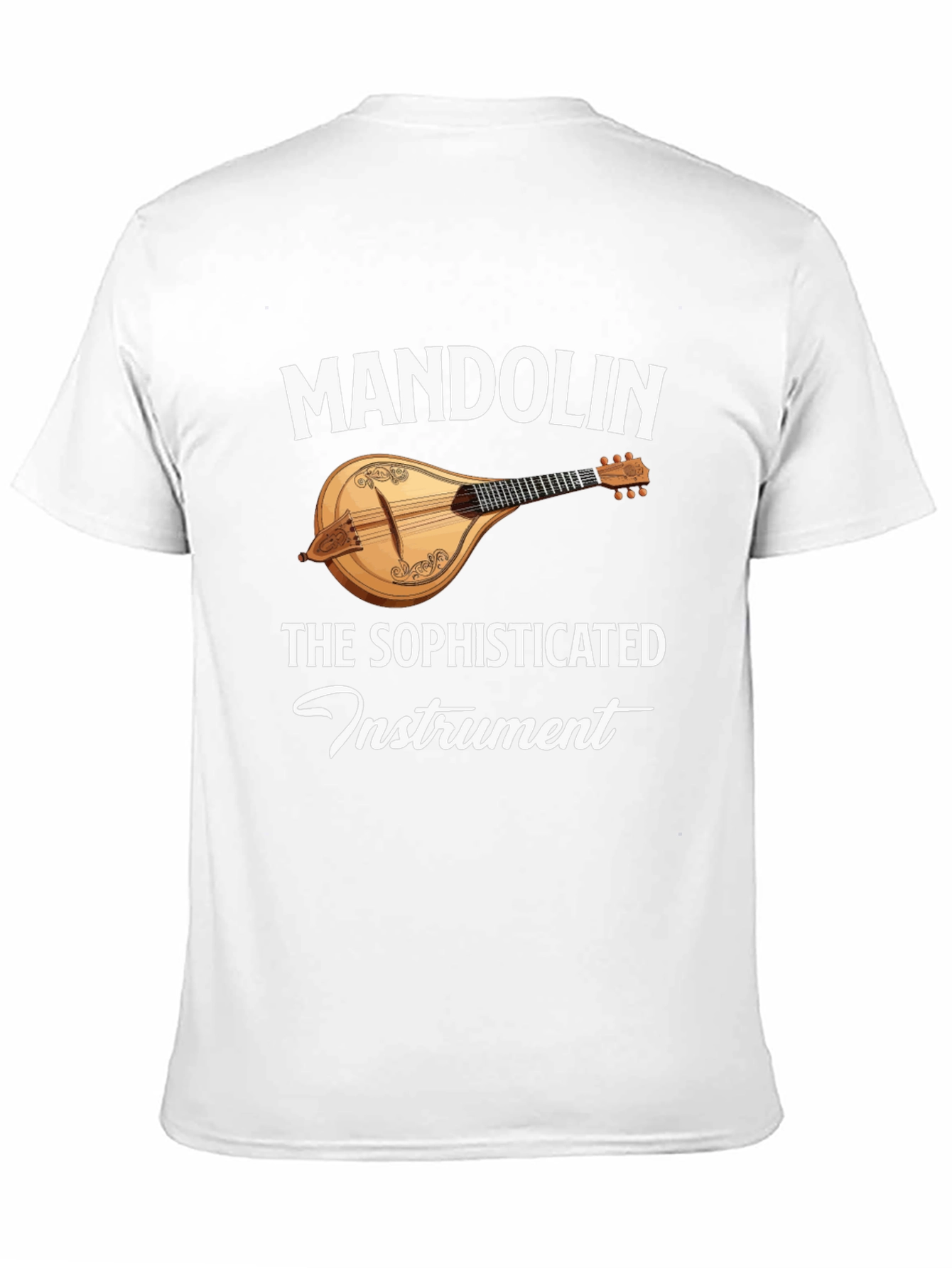 Mandolin Instrument Graphic Tee - Sophisticated Musicians T-Shirt