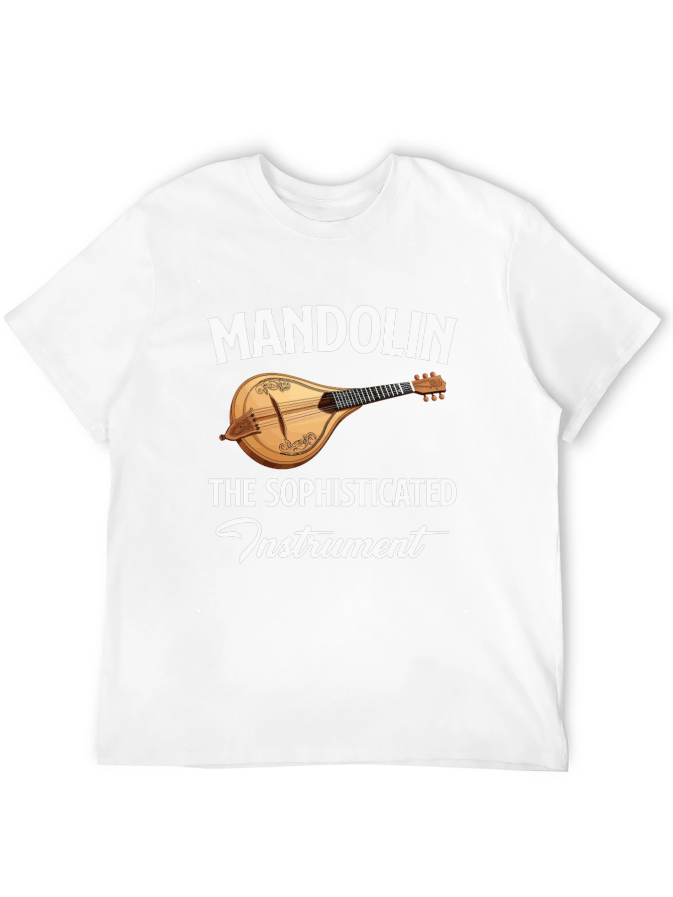 Mandolin Instrument Graphic Tee - Sophisticated Musicians T-Shirt