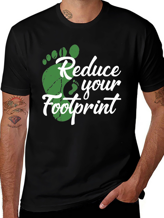 Reduce Your Footprint Graphic Tee