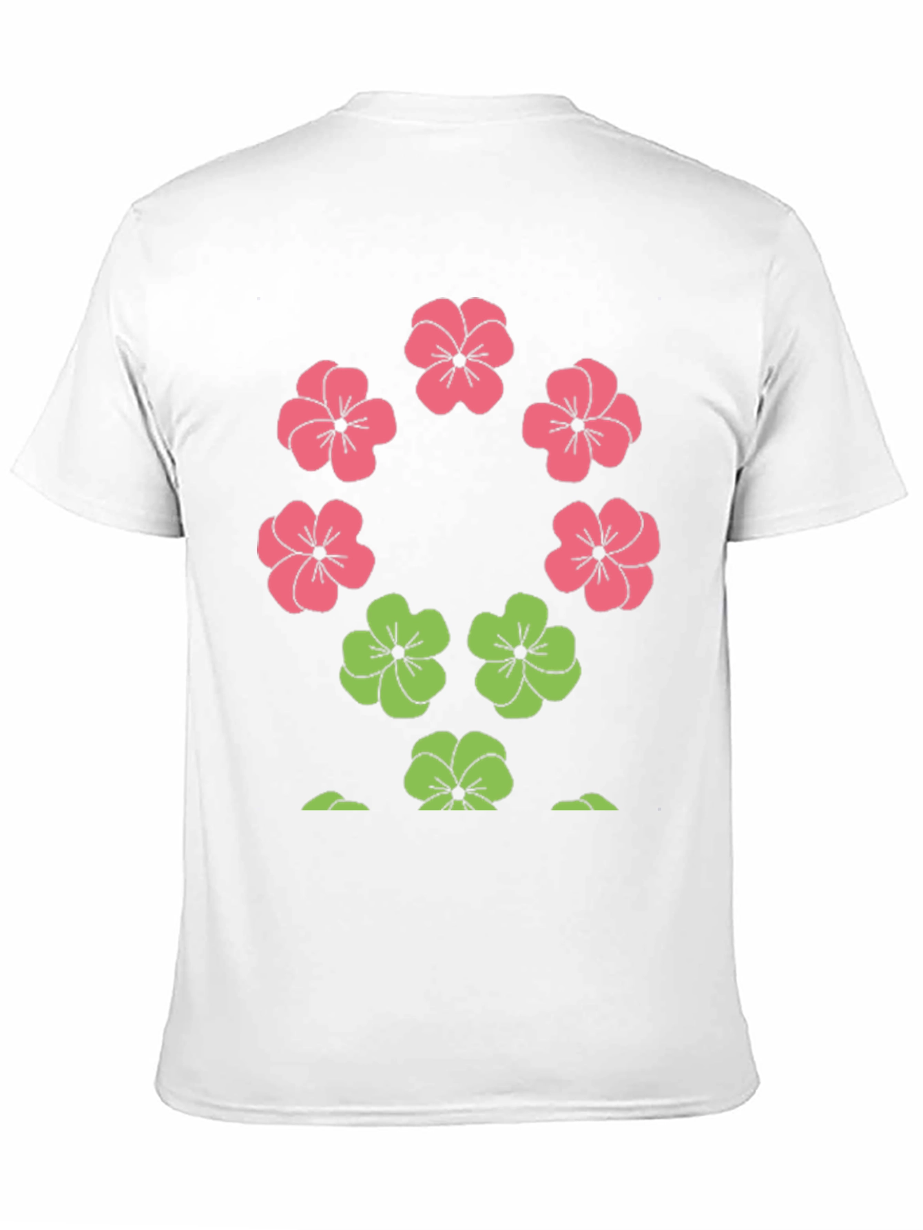 Floral Print Crew Neck T-Shirt