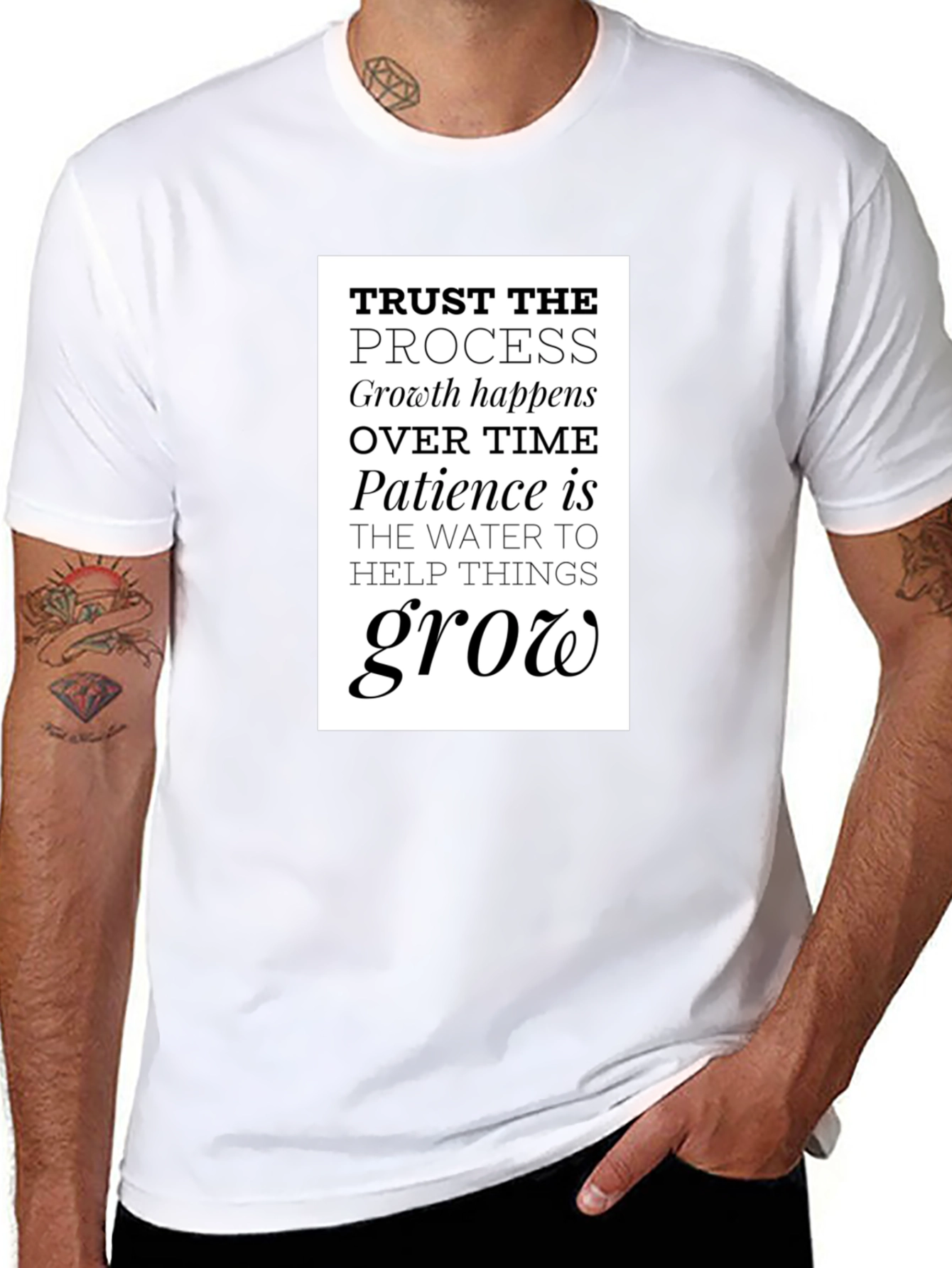 Trust The Process Graphic Tee