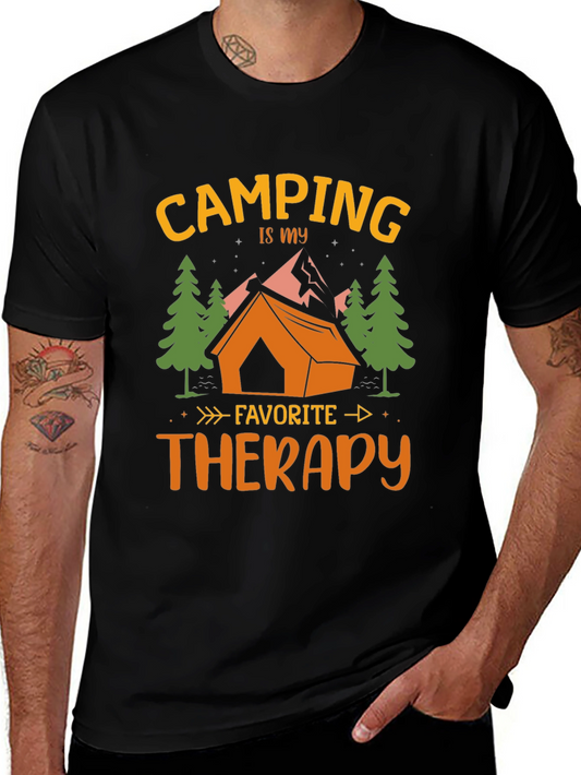 Camping is My Therapy T-Shirt