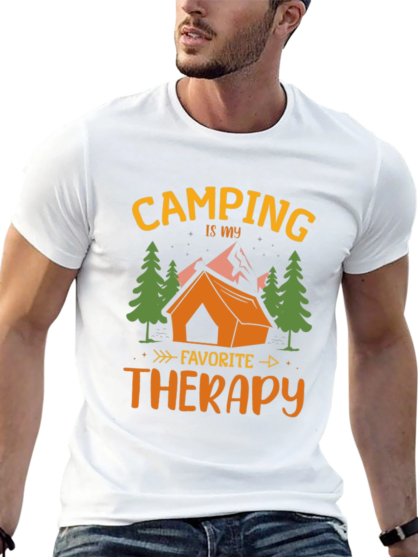 Camping is My Therapy T-Shirt