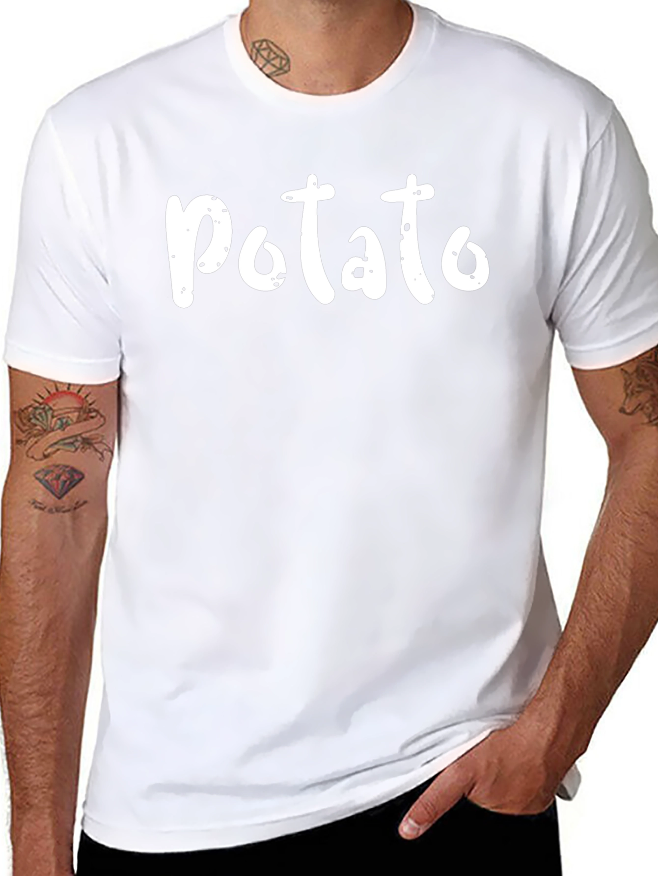 Potato Graphic T-Shirt - Funny Foodie Tee
