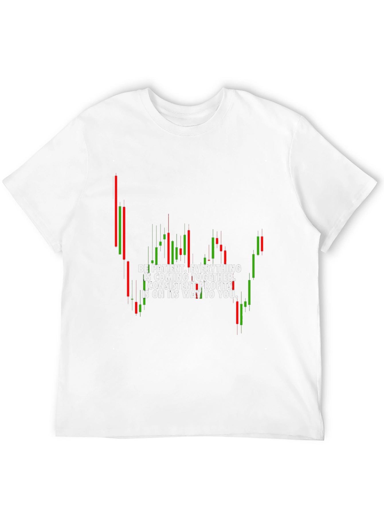 Trading Pattern T-Shirt - Be Patient