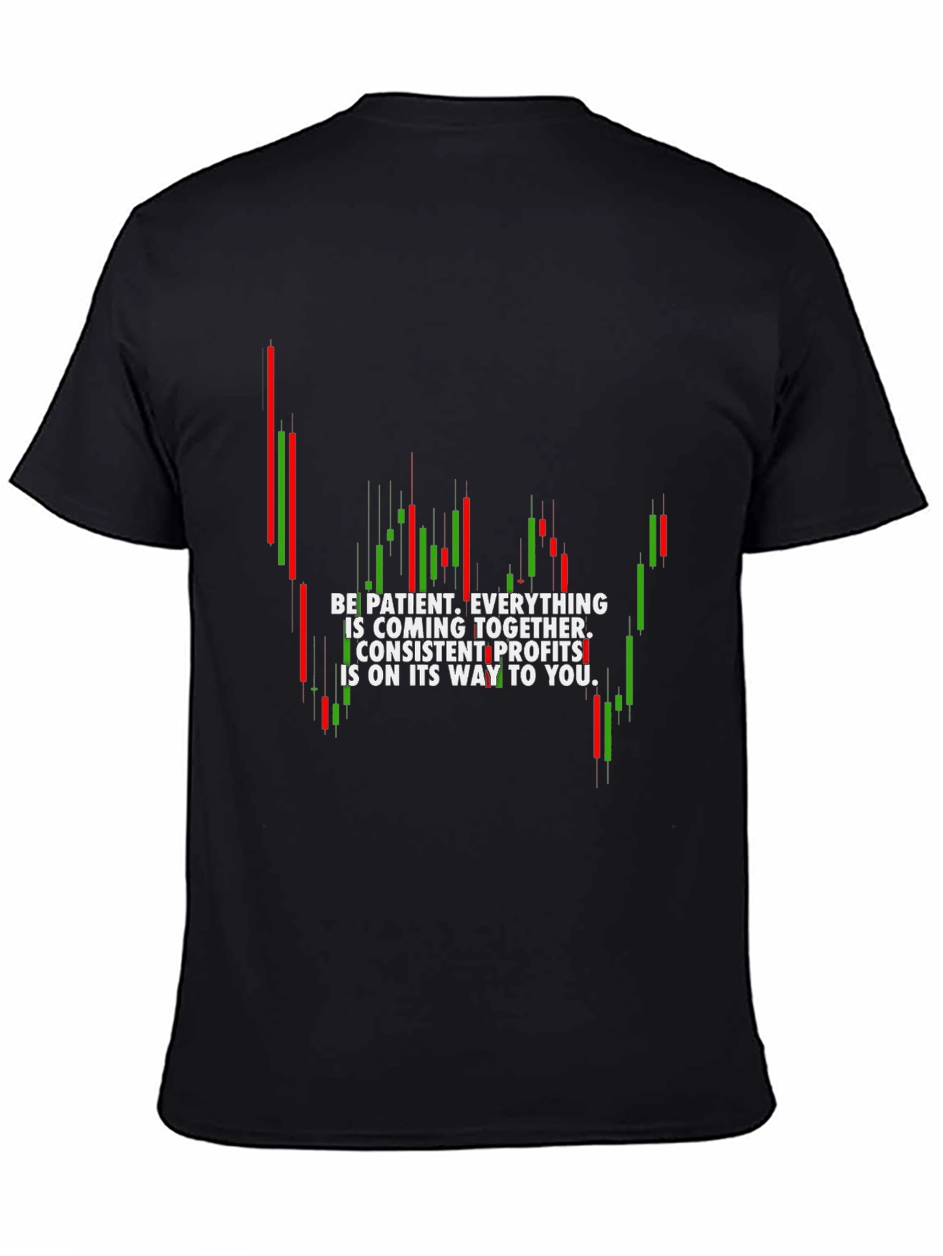 Trading Pattern T-Shirt - Be Patient