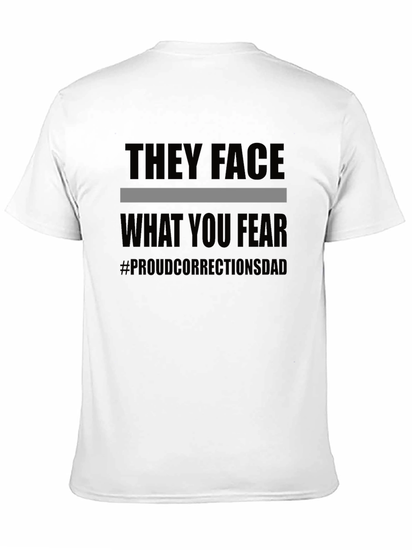 Proud Corrections Dad T-Shirt