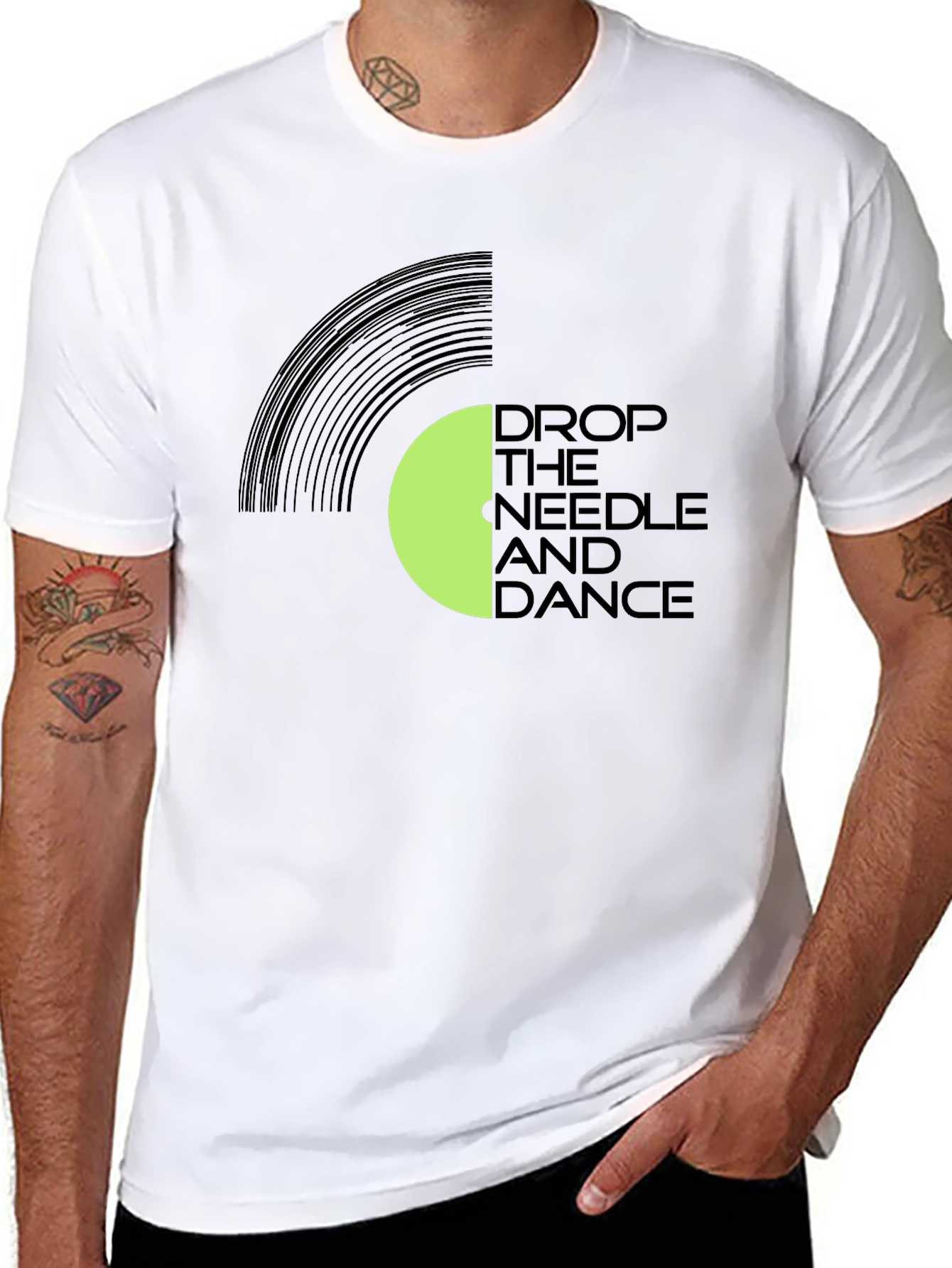 Drop the Needle and Dance Graphic Tee