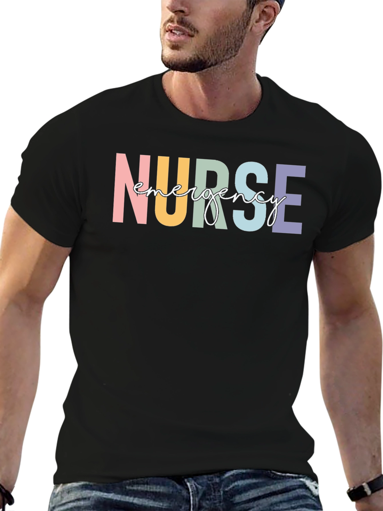Emergency Nurse Graphic T-Shirt