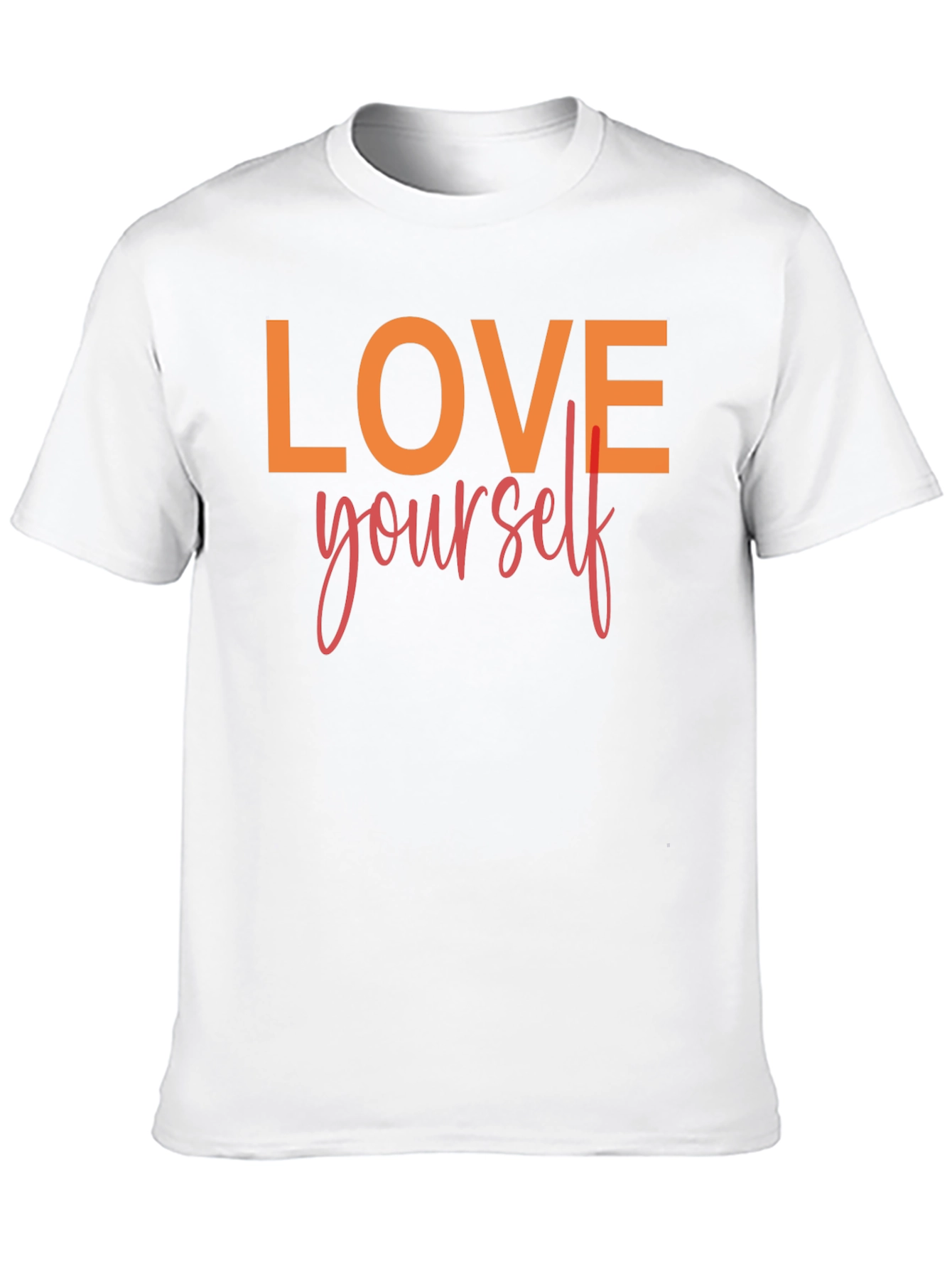 Love Yourself Graphic Tee - Black