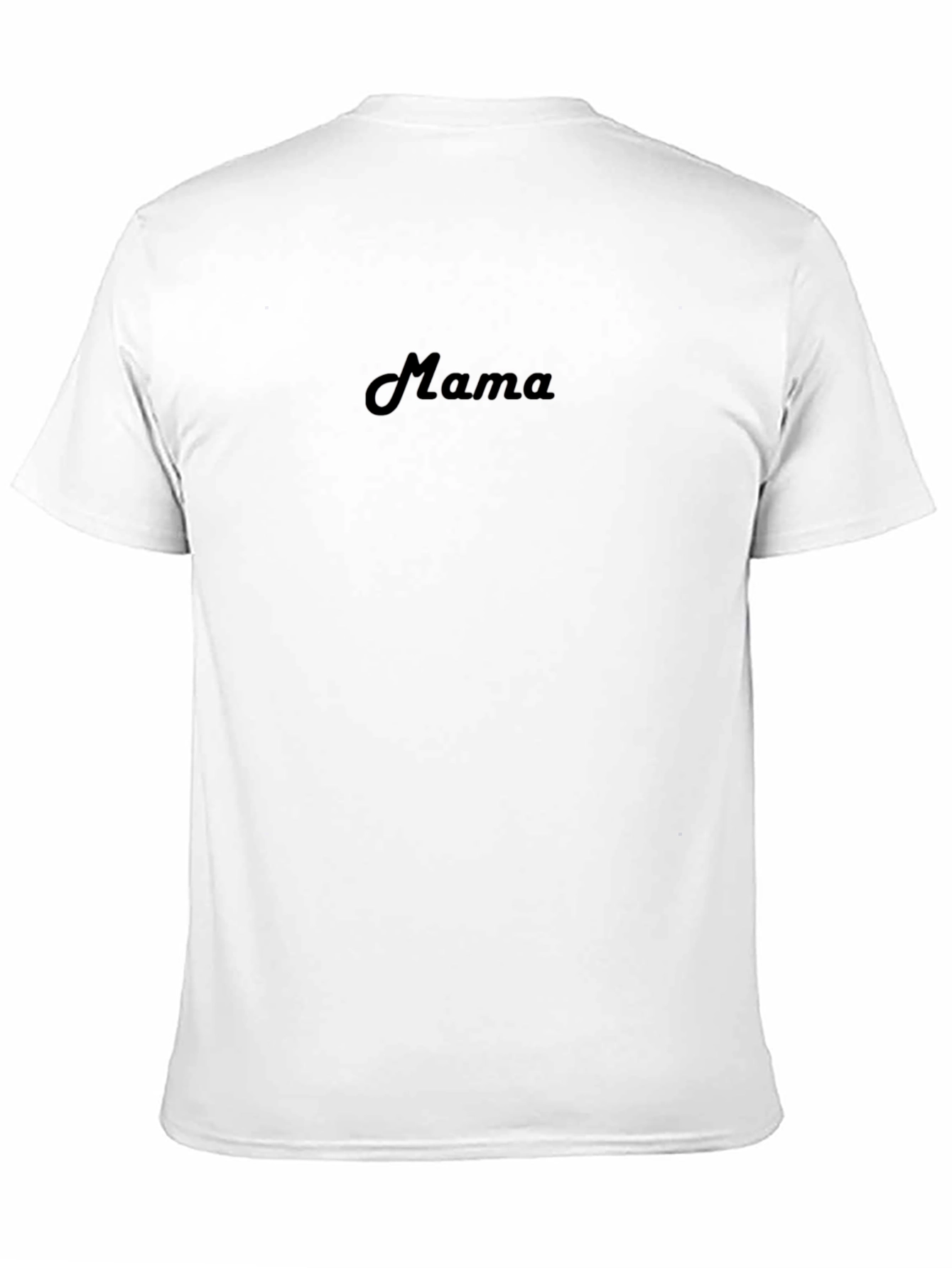 Mama Script Black T-Shirt - Comfort & Style
