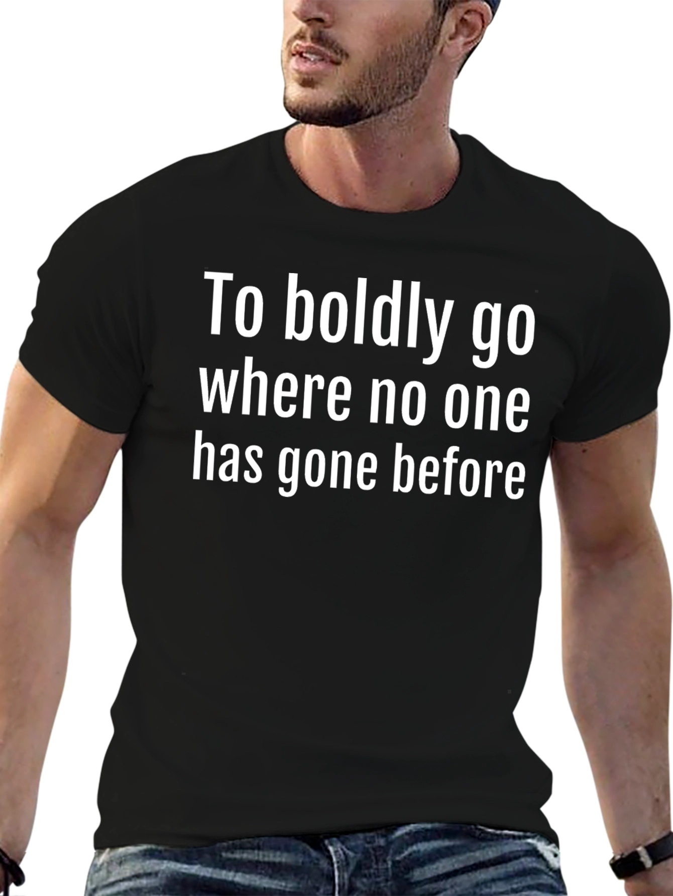 Boldly Go T-Shirt - Sci-Fi Fan Apparel
