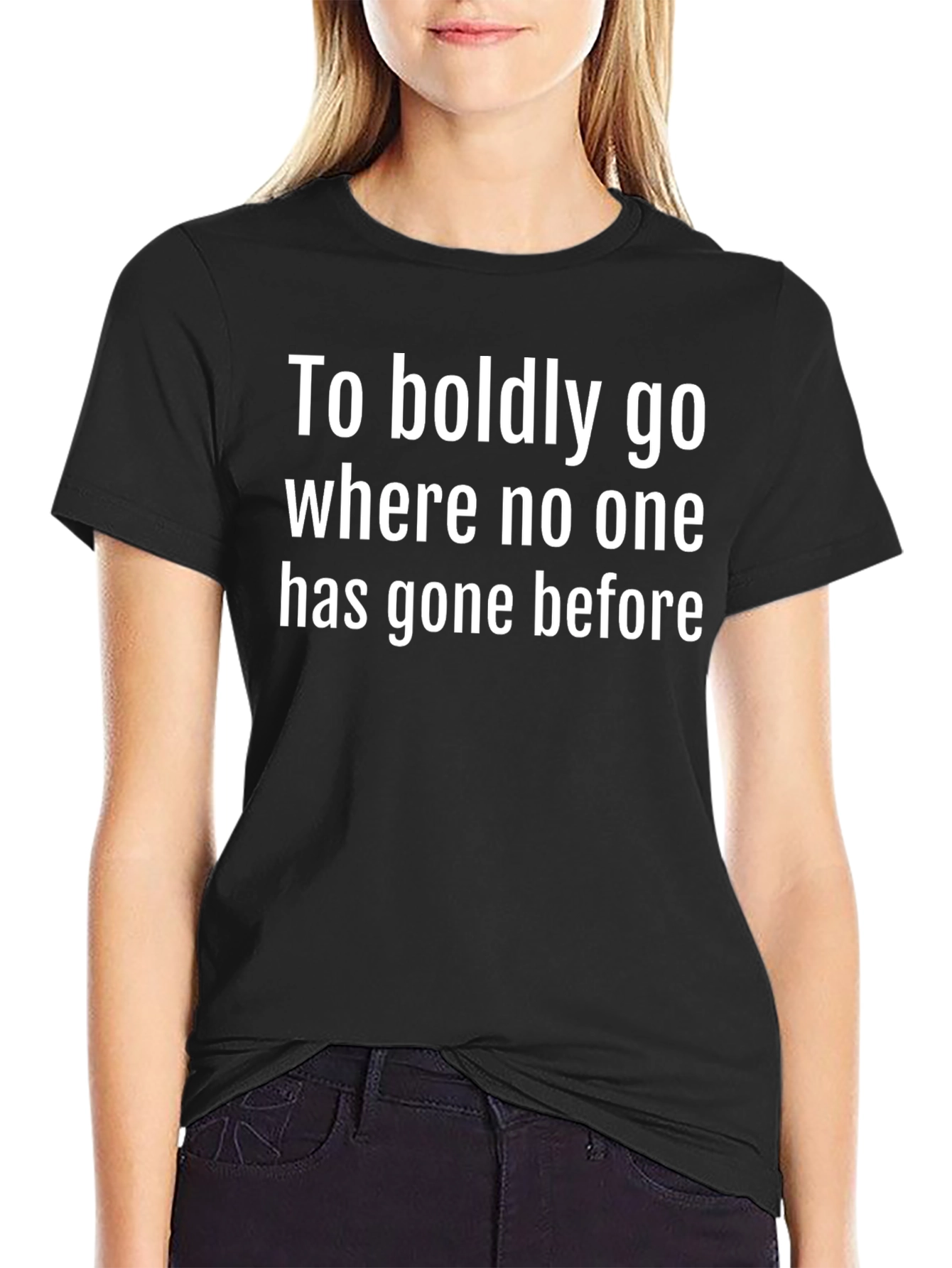 Boldly Go T-Shirt - Sci-Fi Fan Apparel