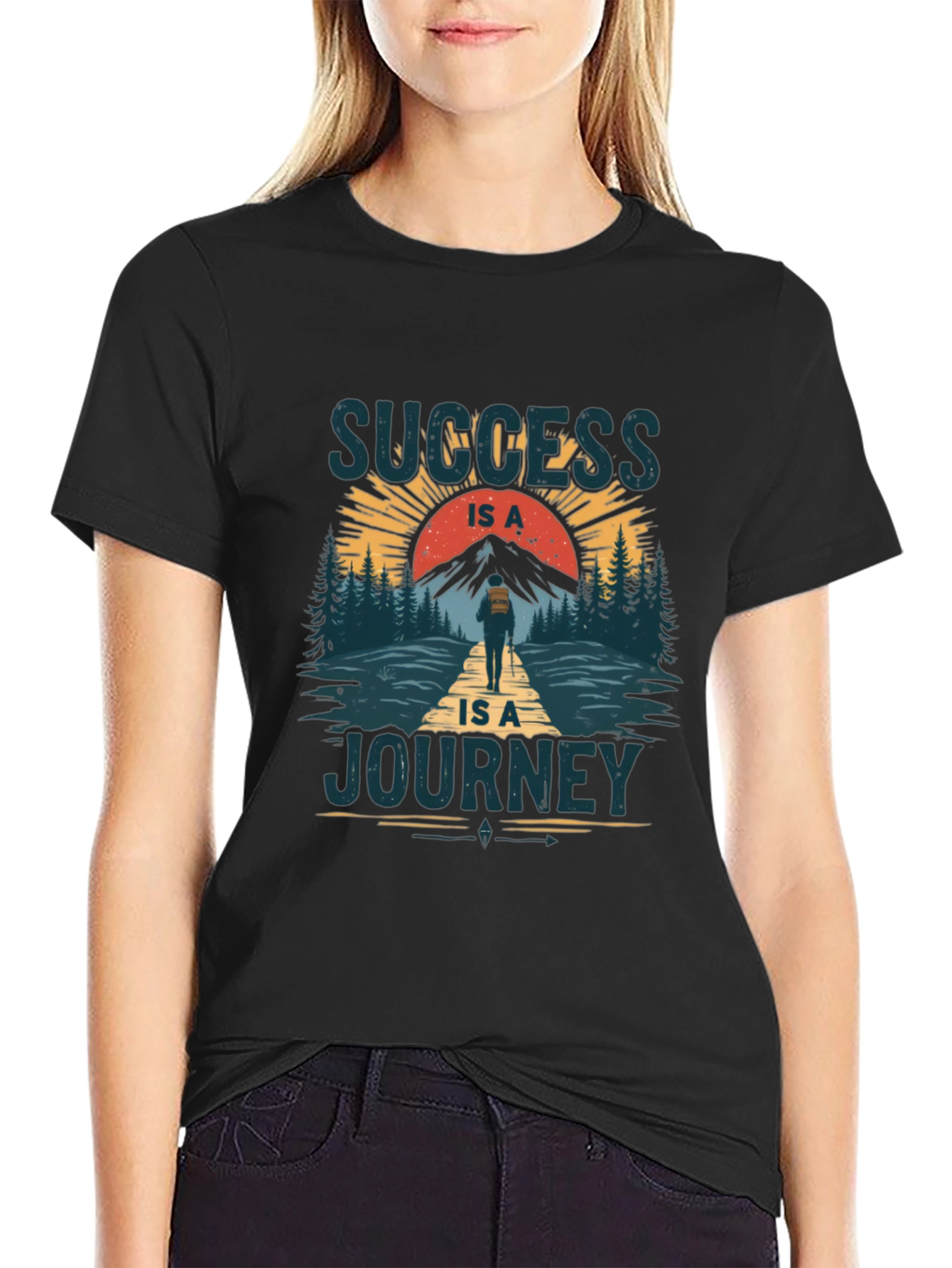 Success Is A Journey Graphic T-Shirt
