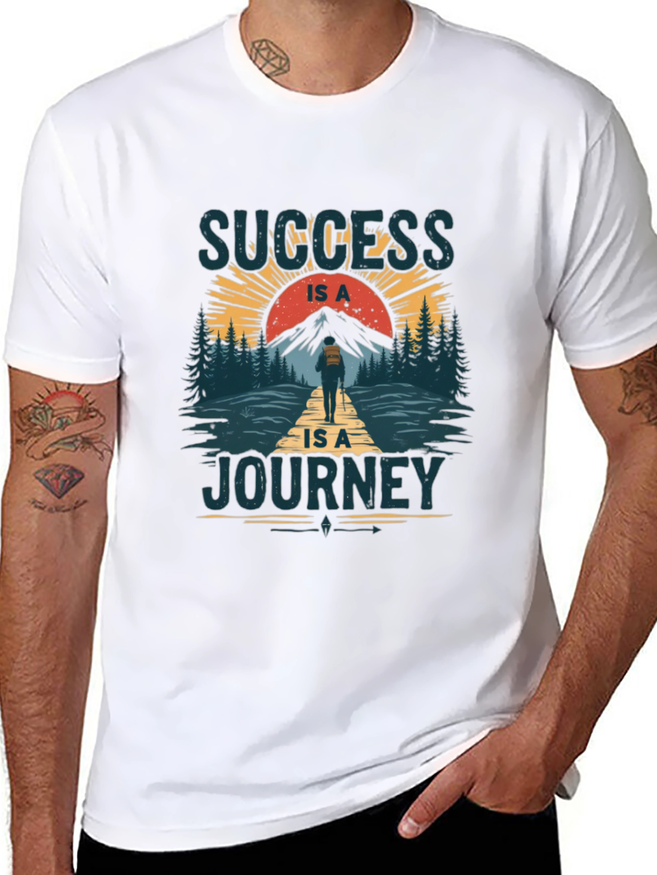 Success Is A Journey Graphic T-Shirt