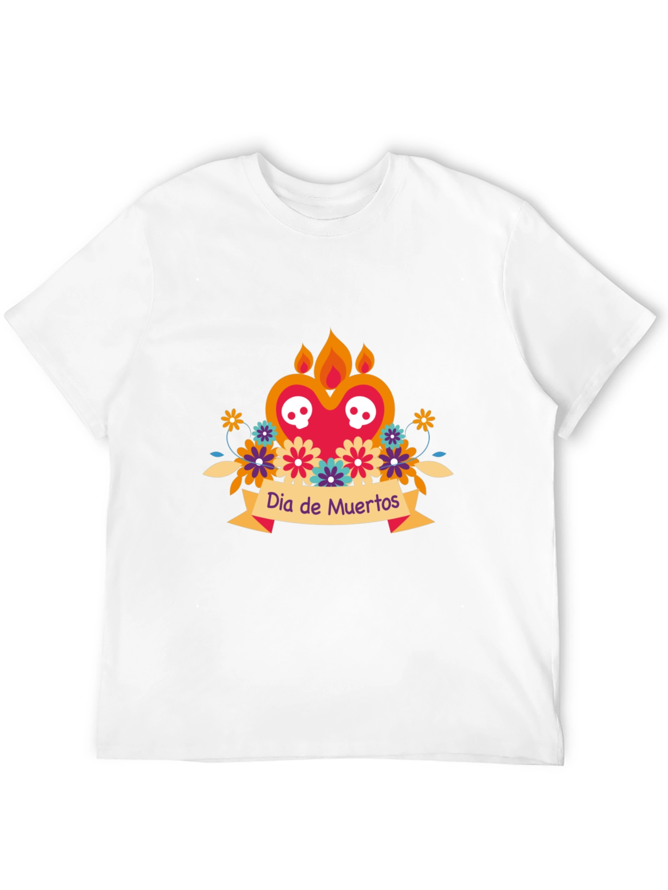 Dia de Muertos Graphic Tee - Black