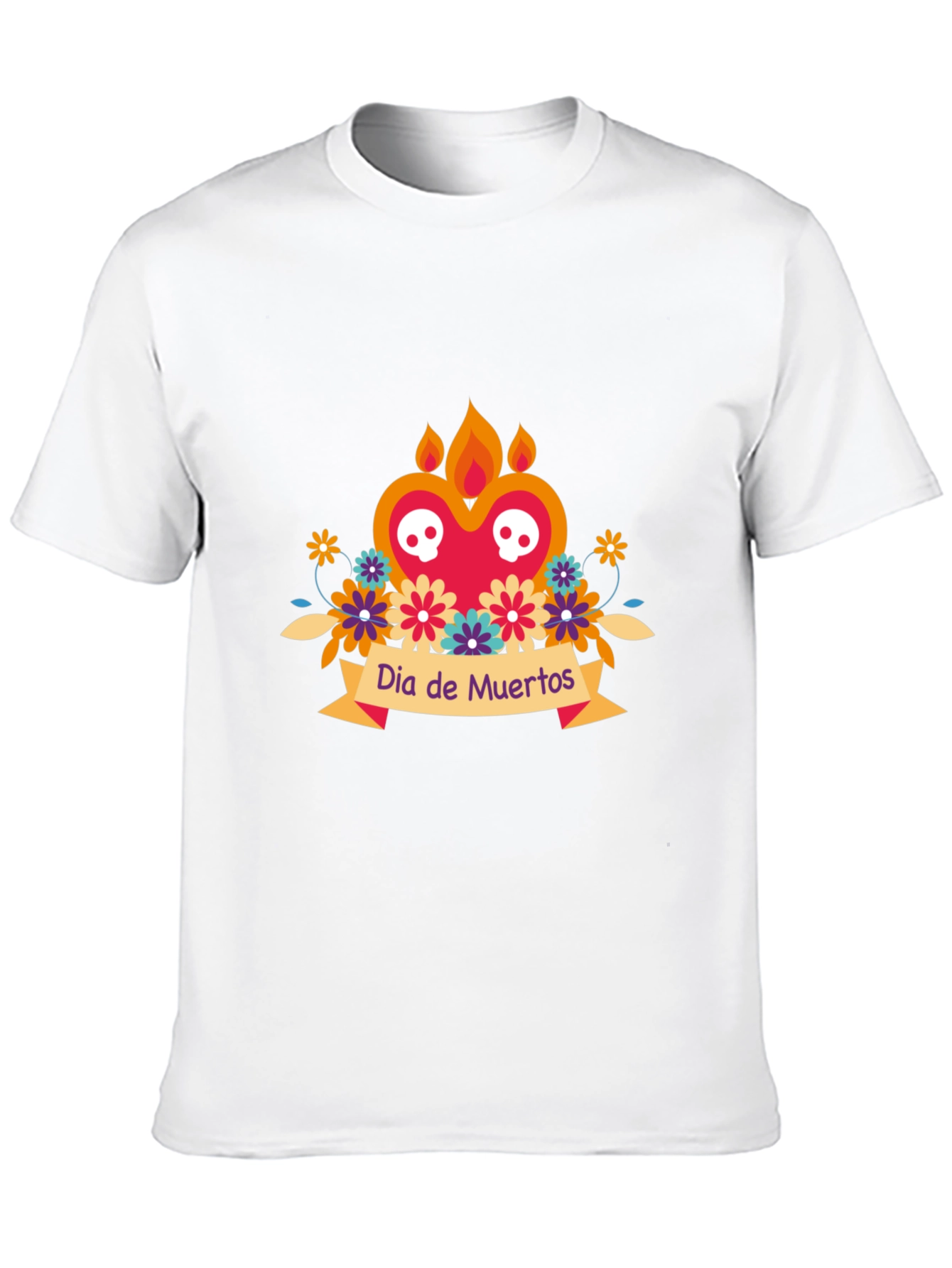 Dia de Muertos Graphic Tee - Black