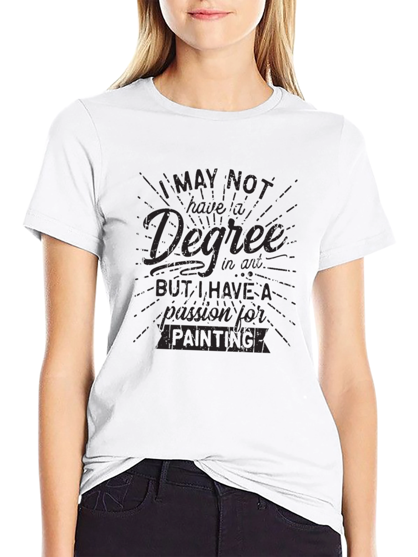 Painter Passion Tee - No Degree All Heart!