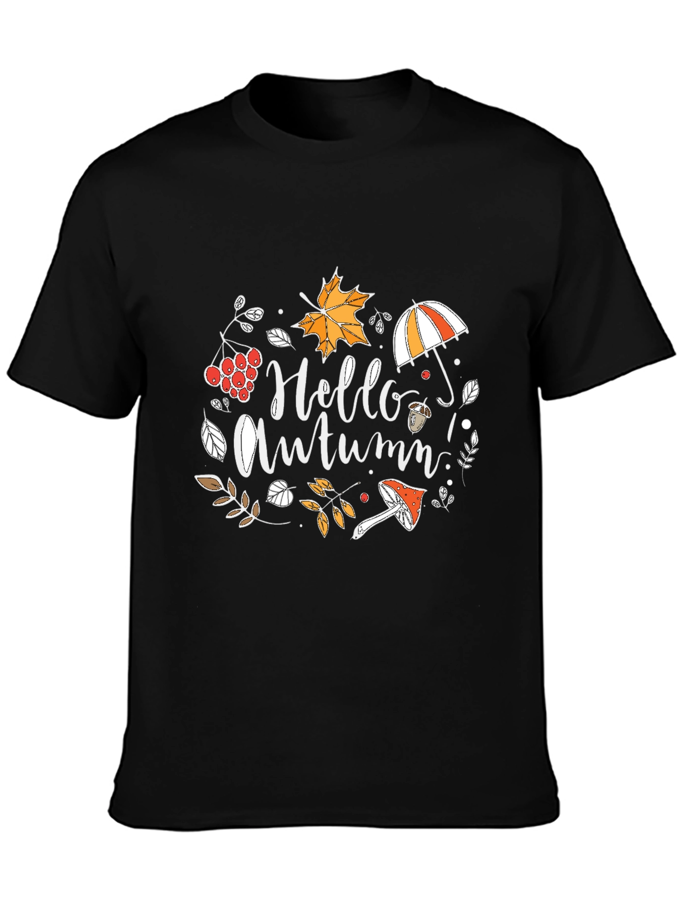 Hello Autumn Graphic T-Shirt