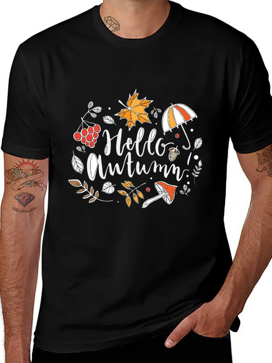 Hello Autumn Graphic T-Shirt