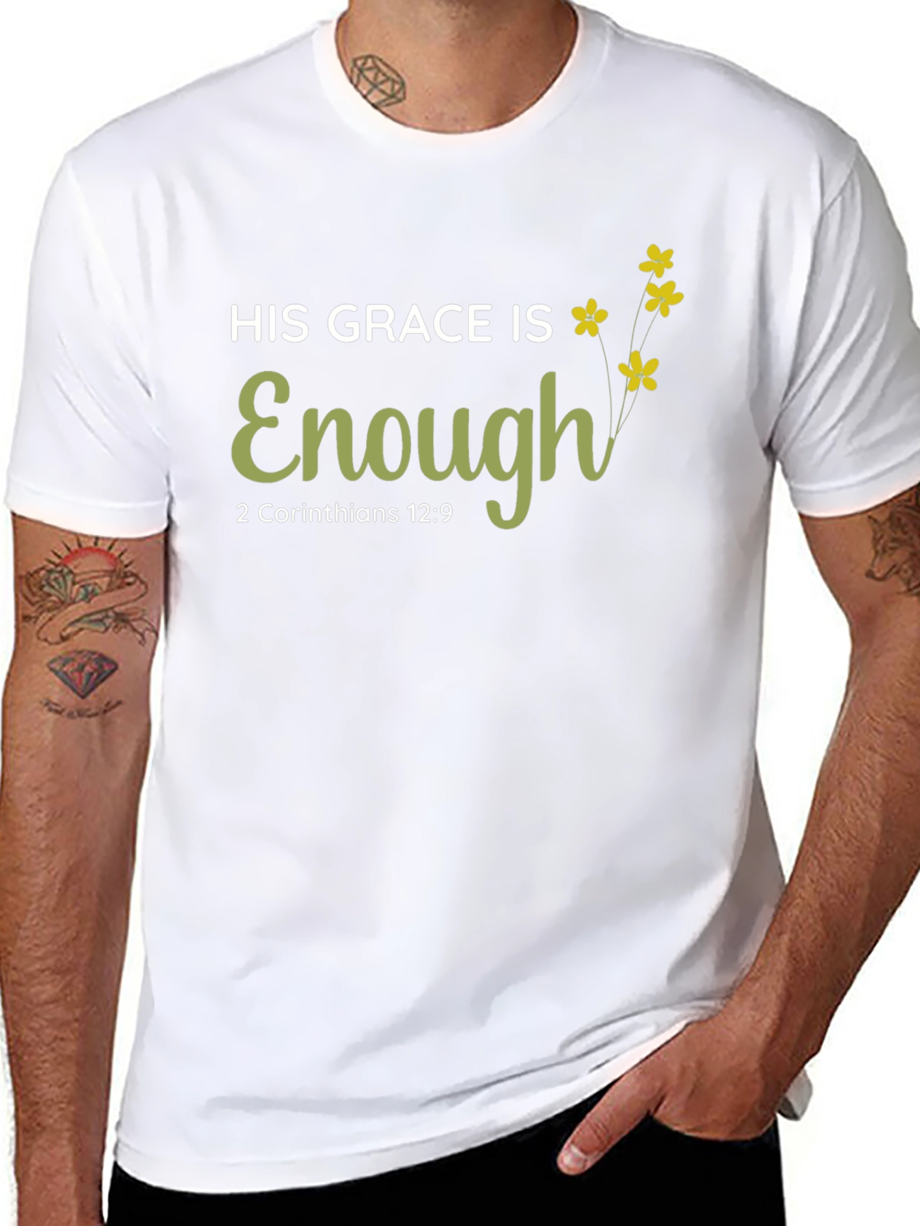 His Grace Is Enough Christian T-Shirt