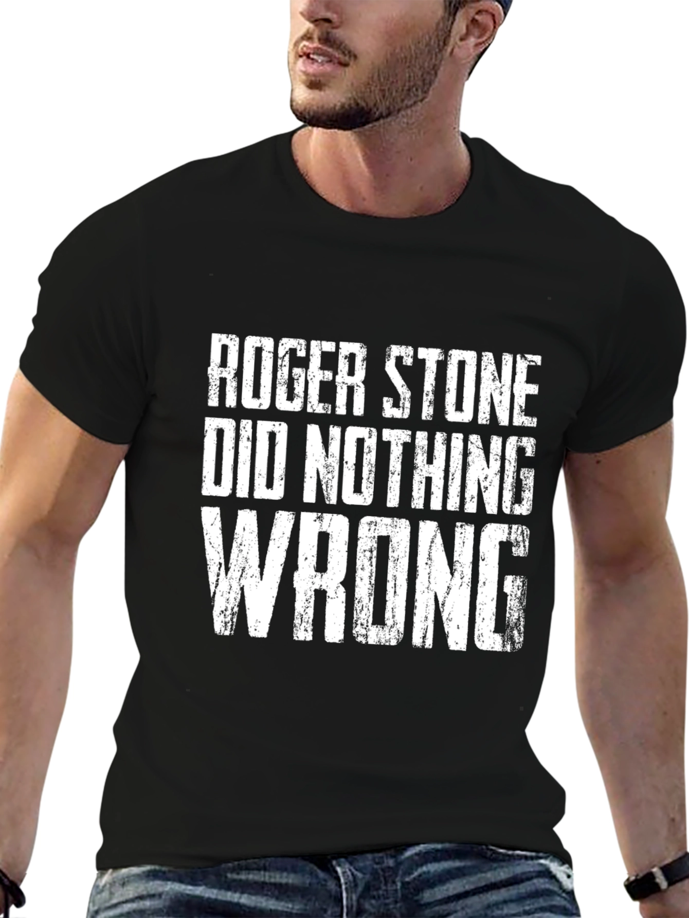 Roger Stone Did Nothing Wrong Graphic T-Shirt