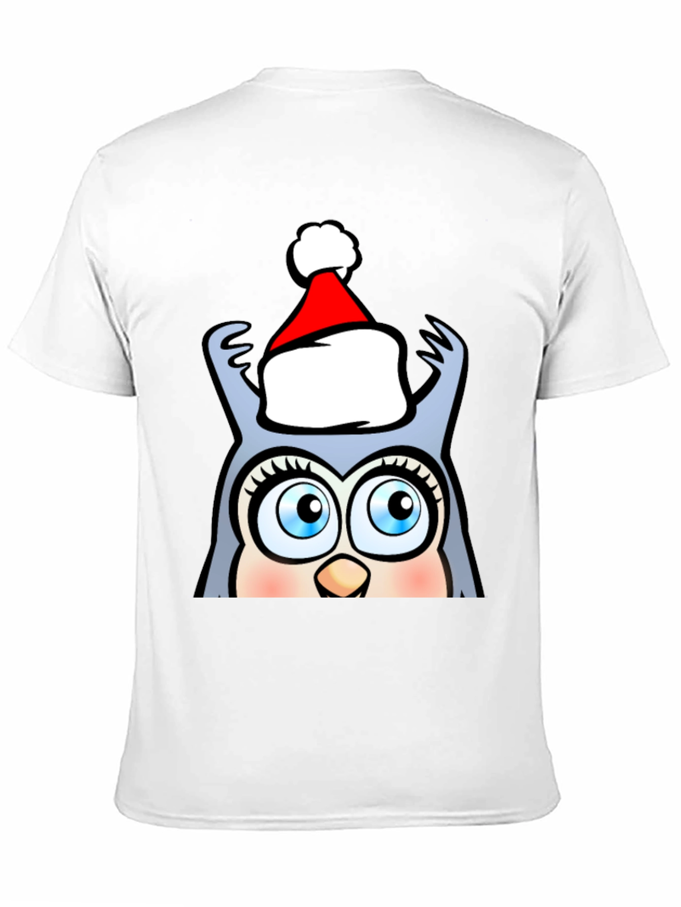 Festive Owl T-Shirt - Holiday Cheer