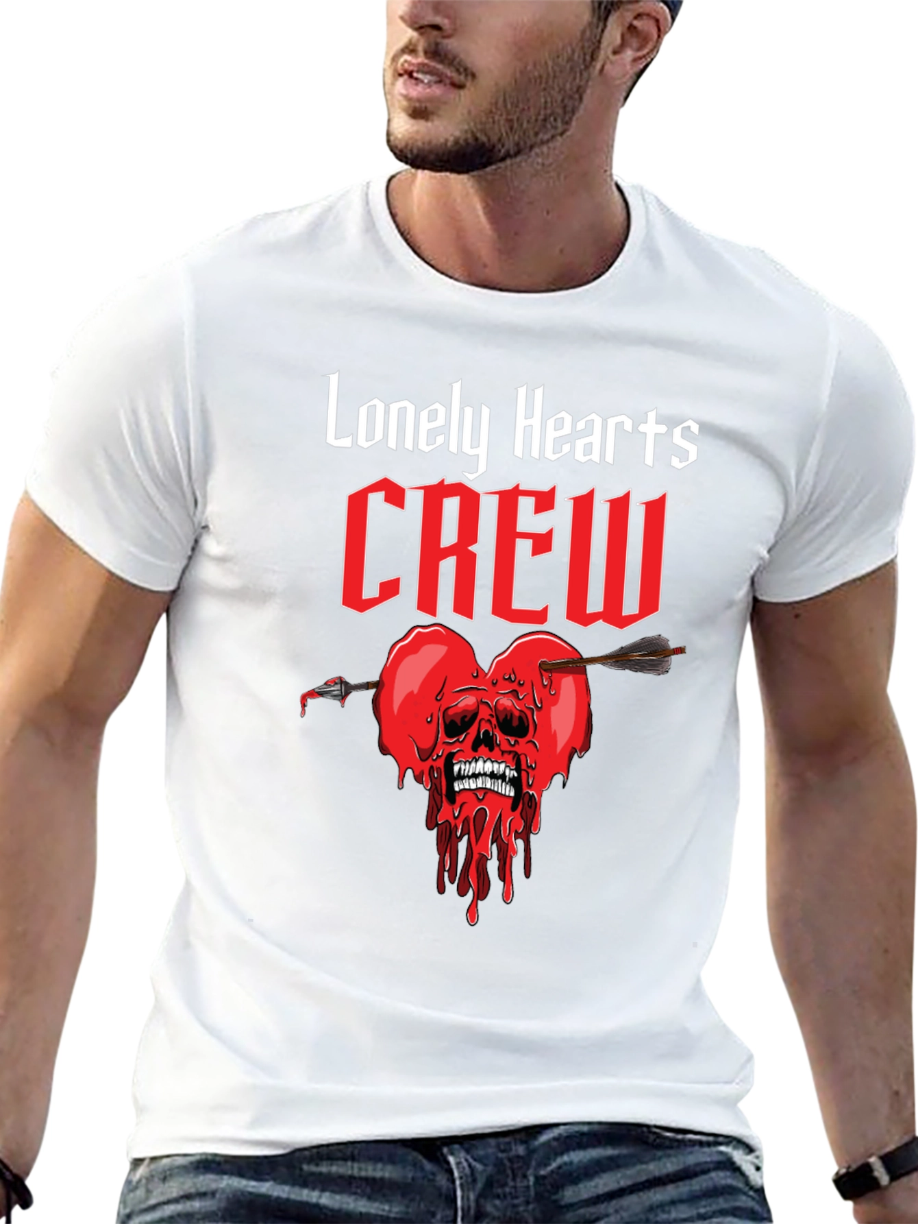 Lonely Hearts Crew Graphic Tee