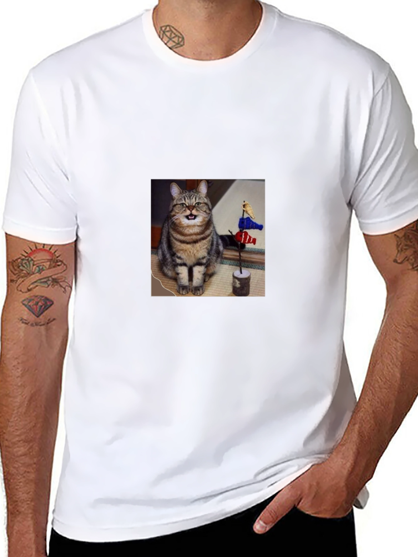Cat Lover T-Shirt: Cute Tabby Design